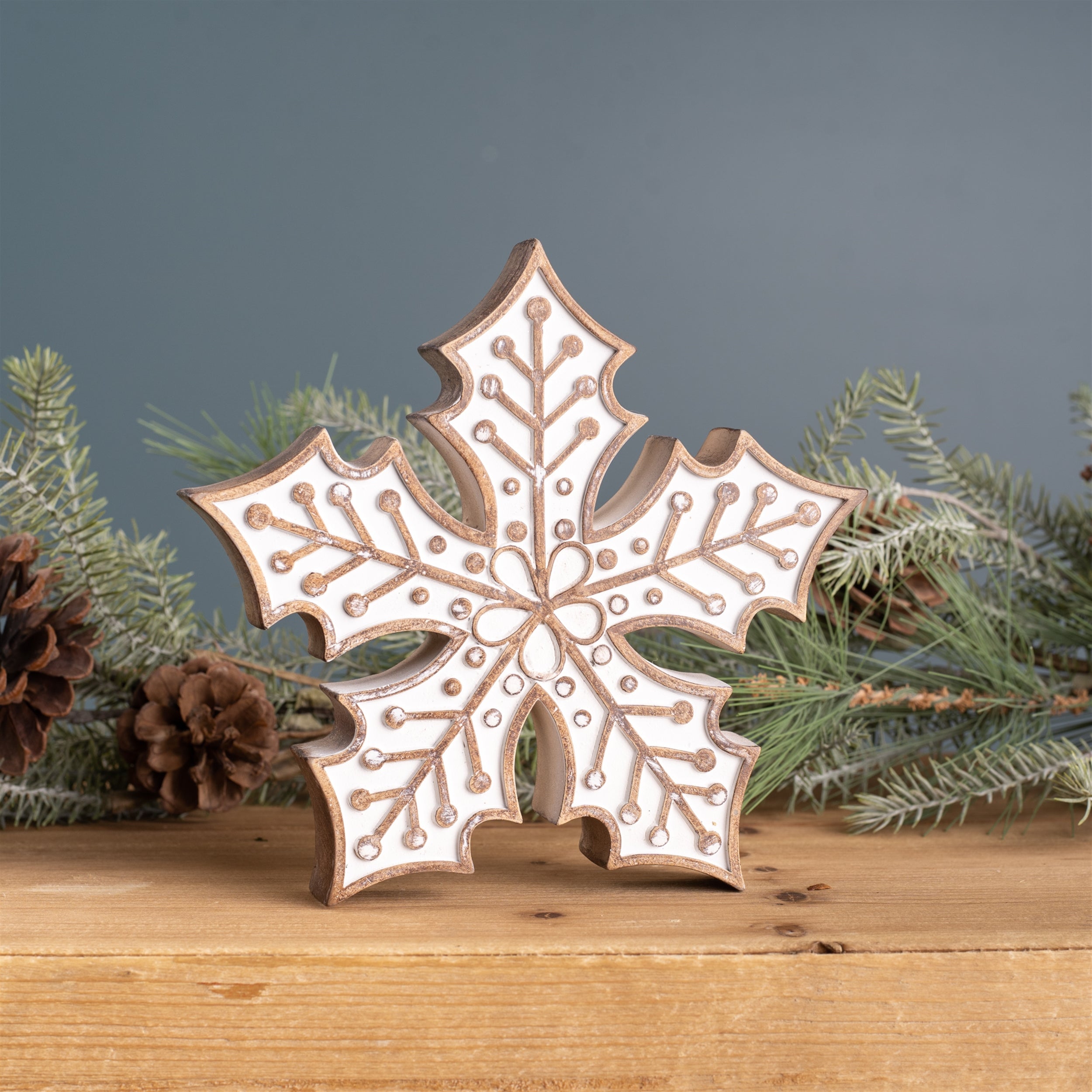 Tabletop Snowflake (Set of 2)