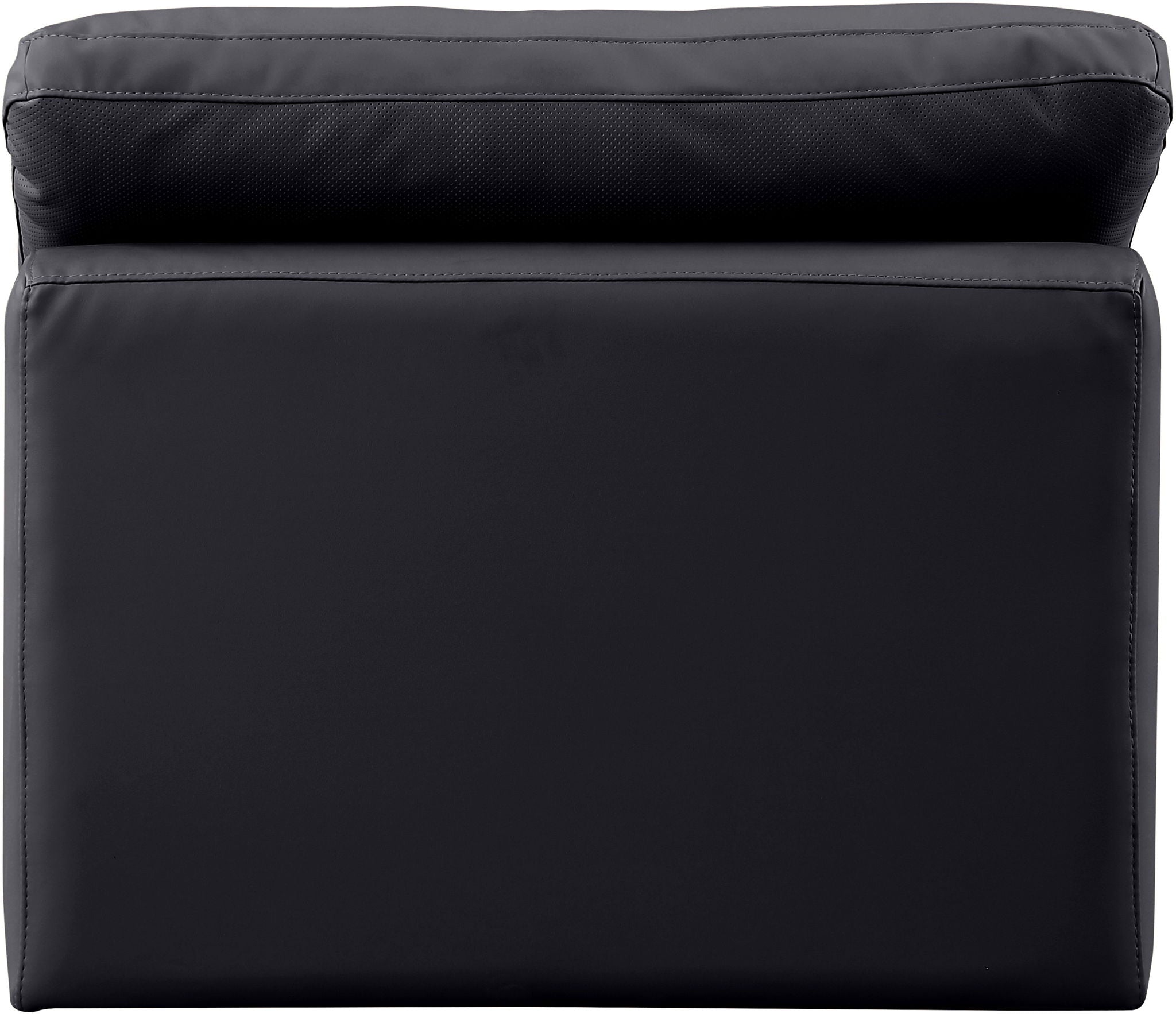 Indulge - Faux Leather Armless Chair