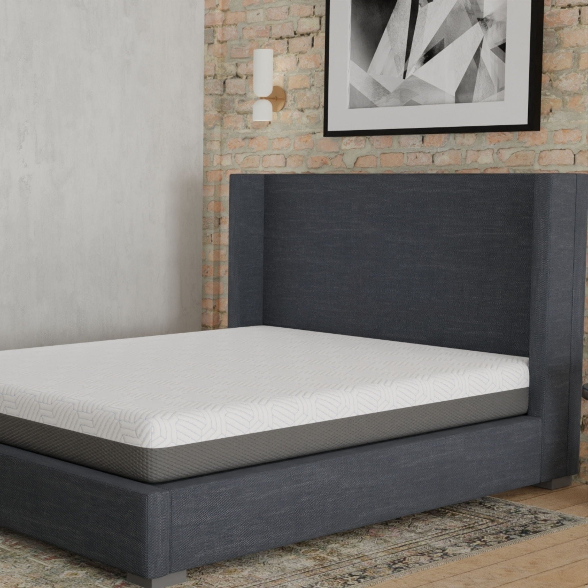 Pur Chill - 10" Medium Firm Mattress With Phase Change Cooling Fabric