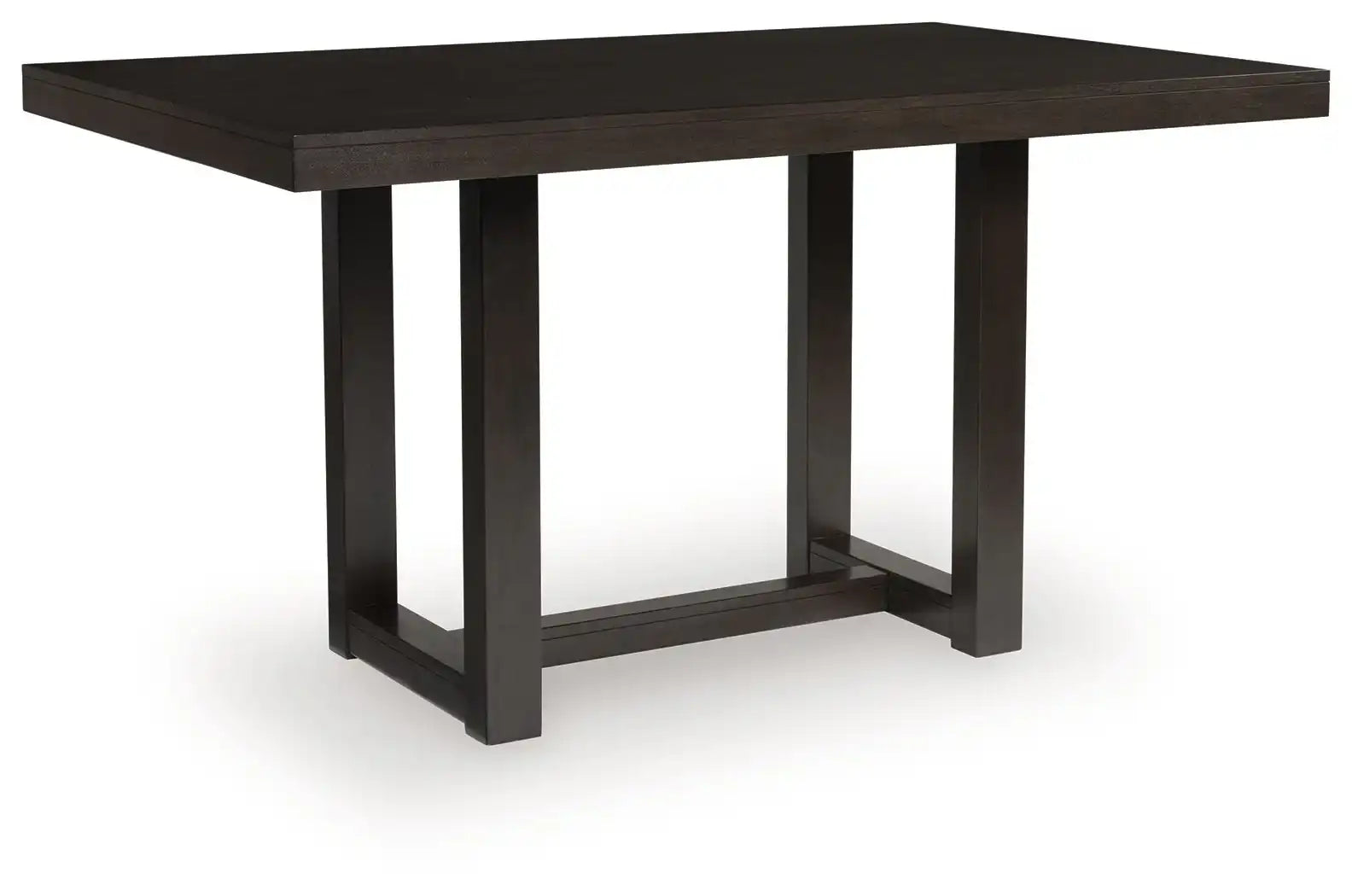 Neymorton - Dark Grayish Brown - Rectangular Dining Room Counter Table