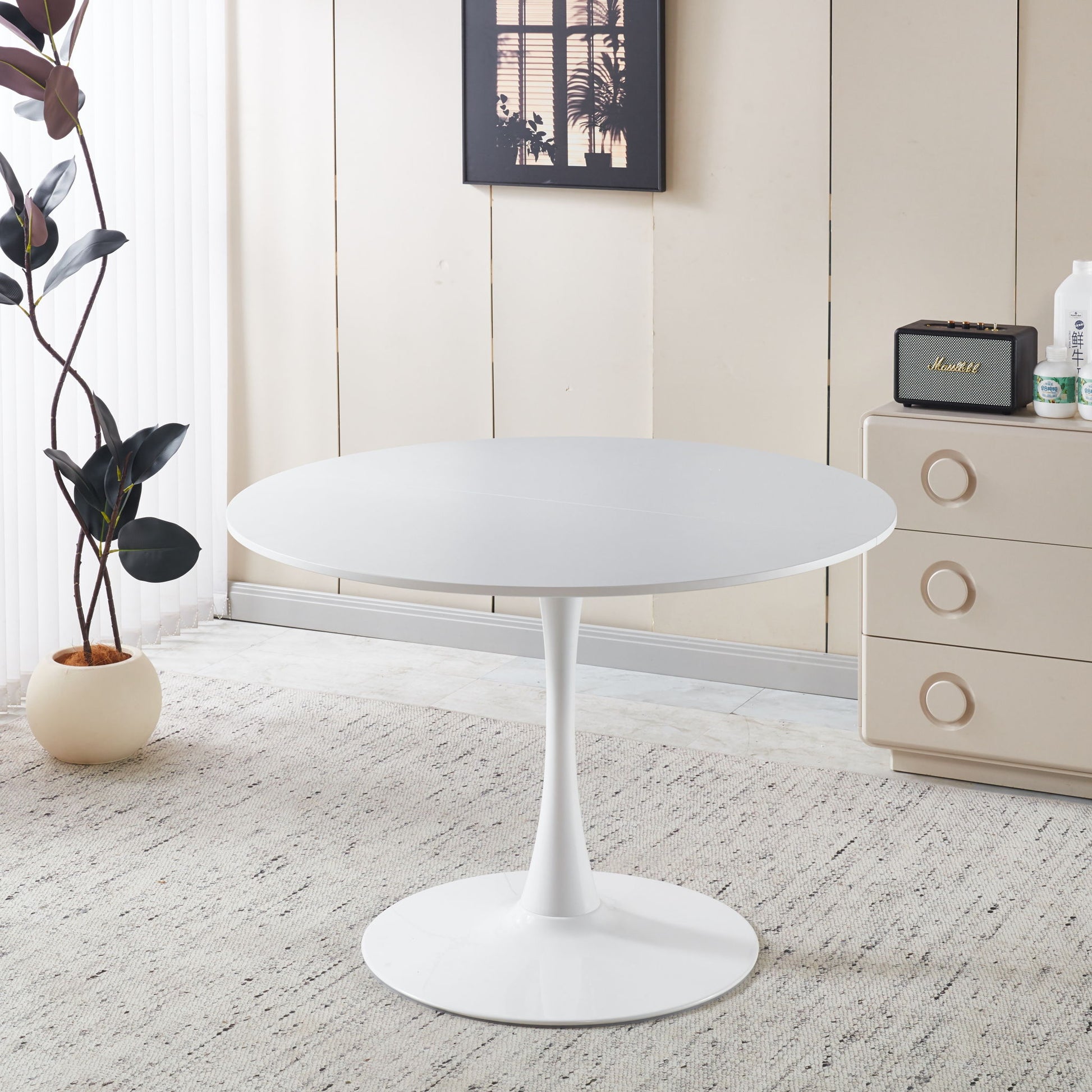 Tulip Dining Table For 4 - 6 People - White - Best Buy Furniture