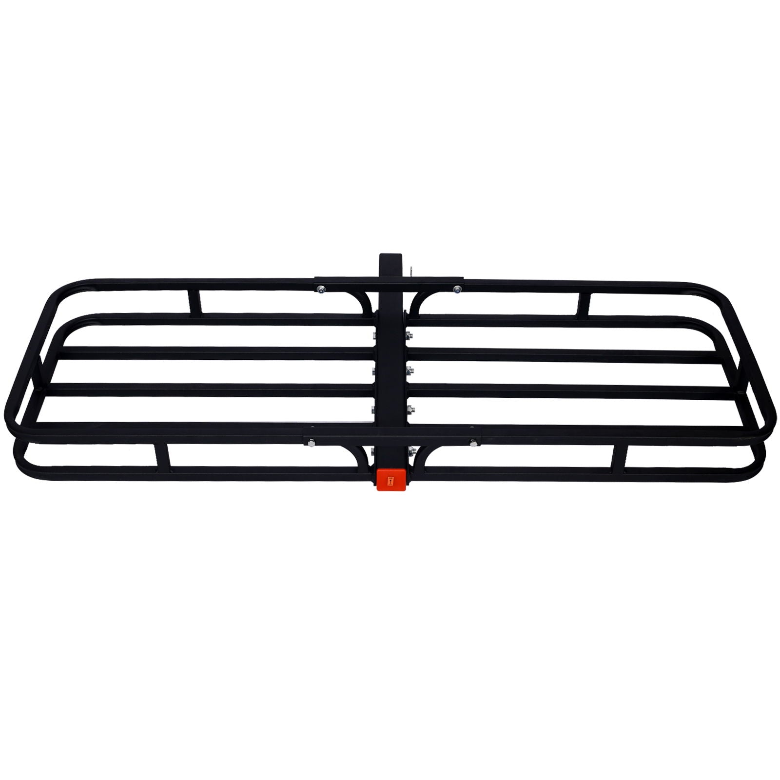 Heavy Duty Steel Hitch Mount Cargo Carrier Rack For SUV, Truck, Car With 2" Receiver - Black