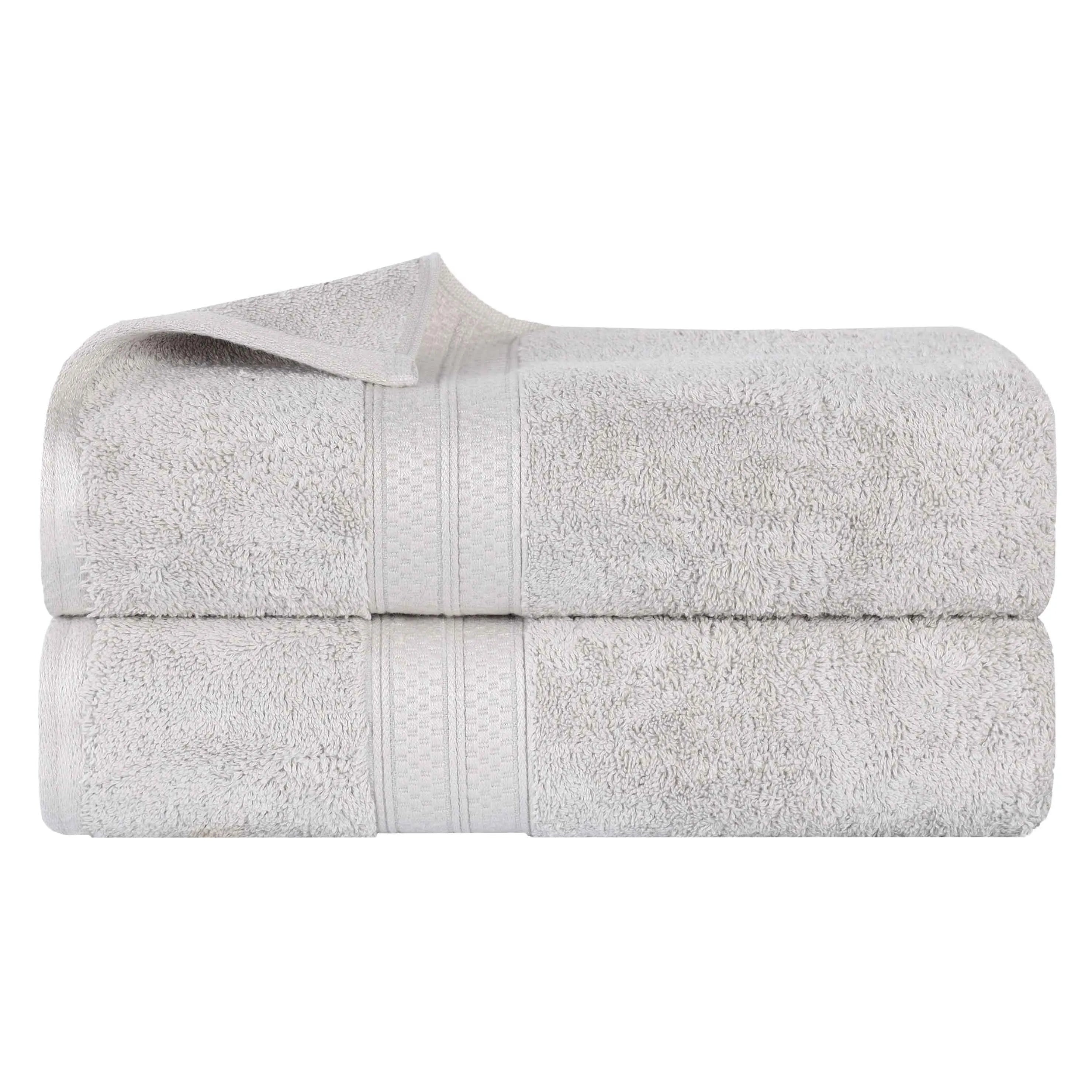 Rayon from Bamboo Cotton Blend Bath Towel Set of 2 - Bath Towel by Superior Brand