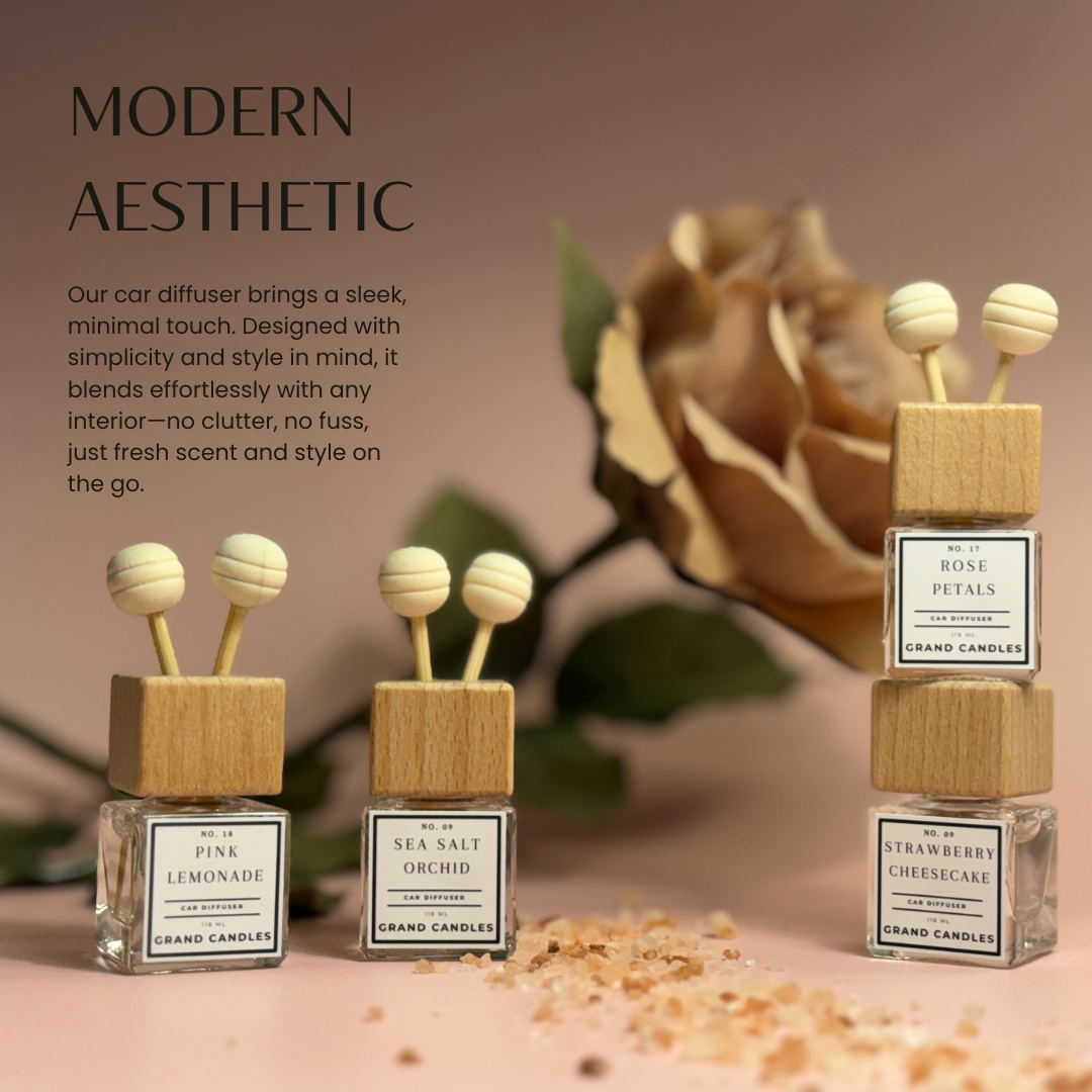 Caribbean Teakwood Car Diffuser