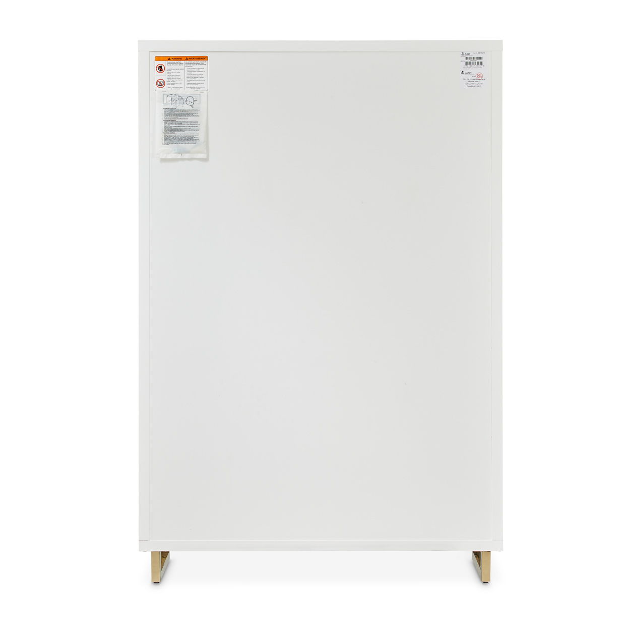 Palm Gate - 6-Drawer Chest - Cloud White - Best Buy Furniture