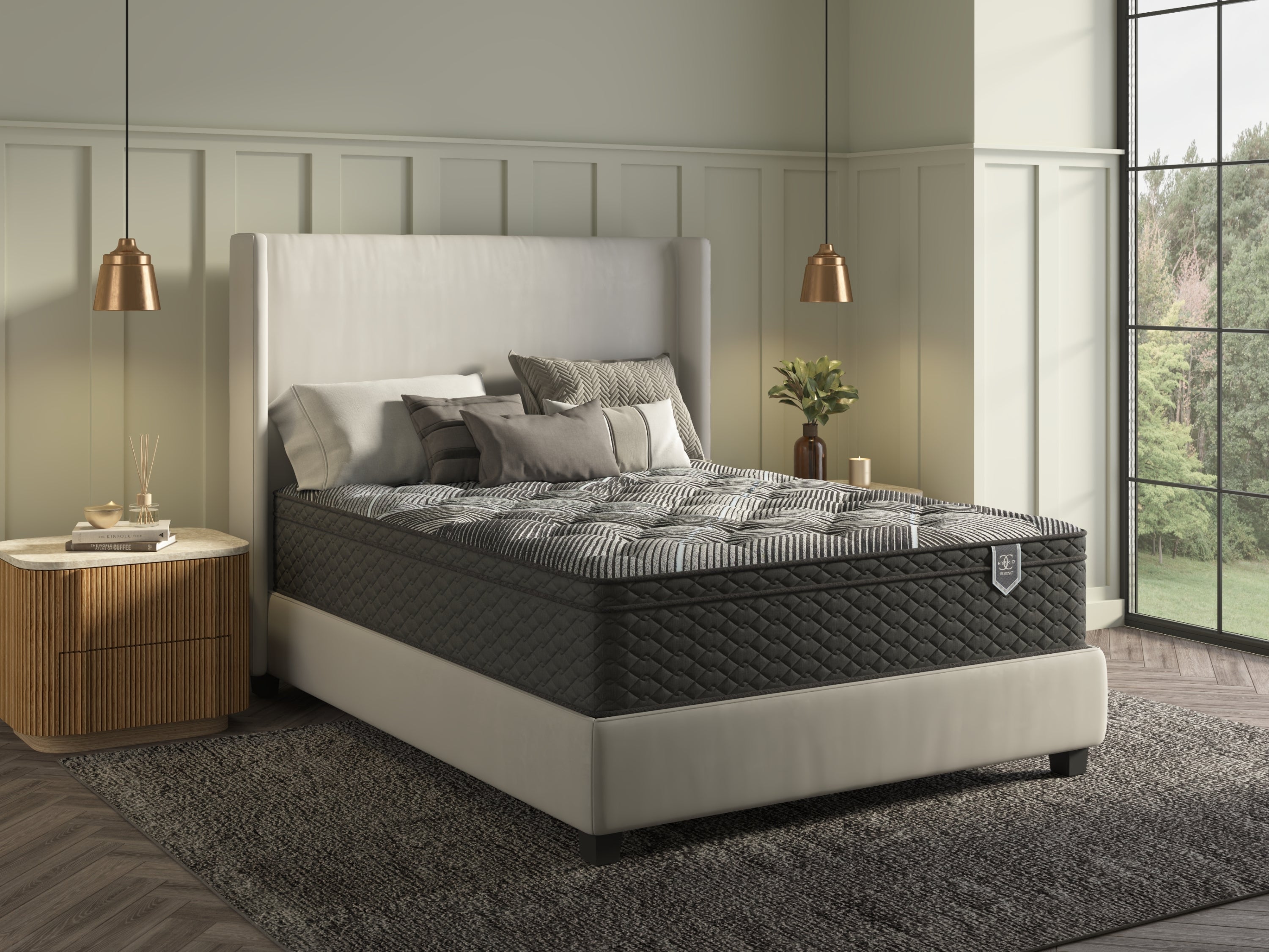 Restonic ComfortCare Hybrid Restful Nights Firm Full Mattress