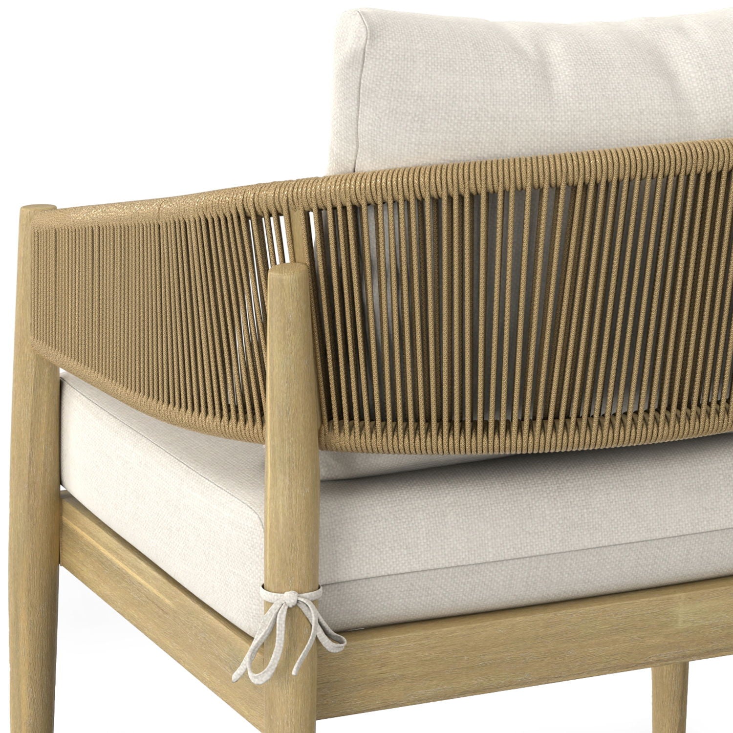 Bayshore - Outdoor Conversation Chair (Set of 2) - Natural - Best Buy Furniture