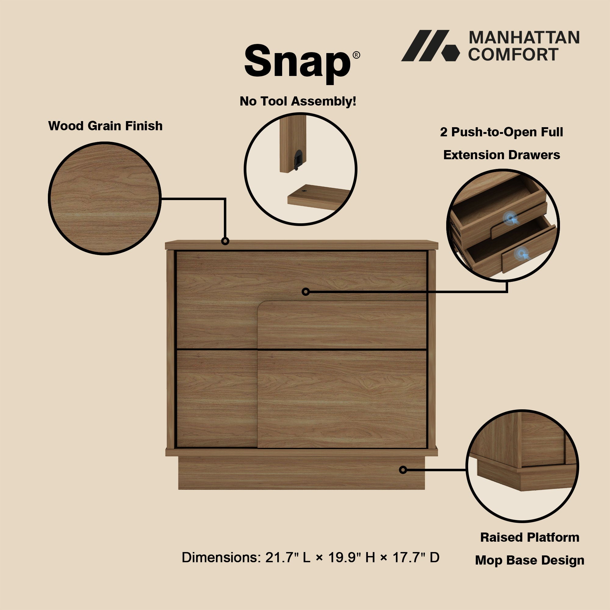 Horizon - Nightstand