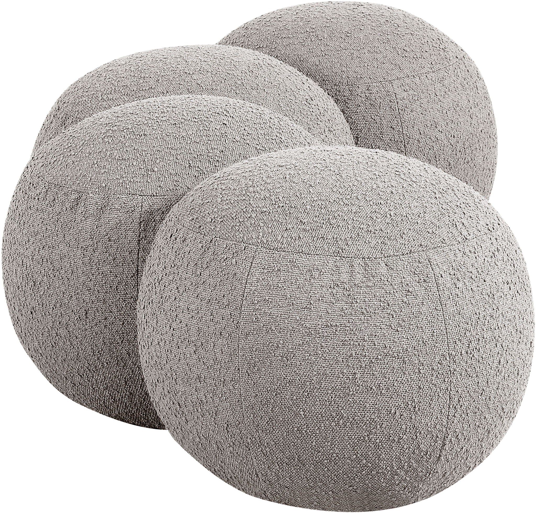 Apollo - Boucle Fabric Bench