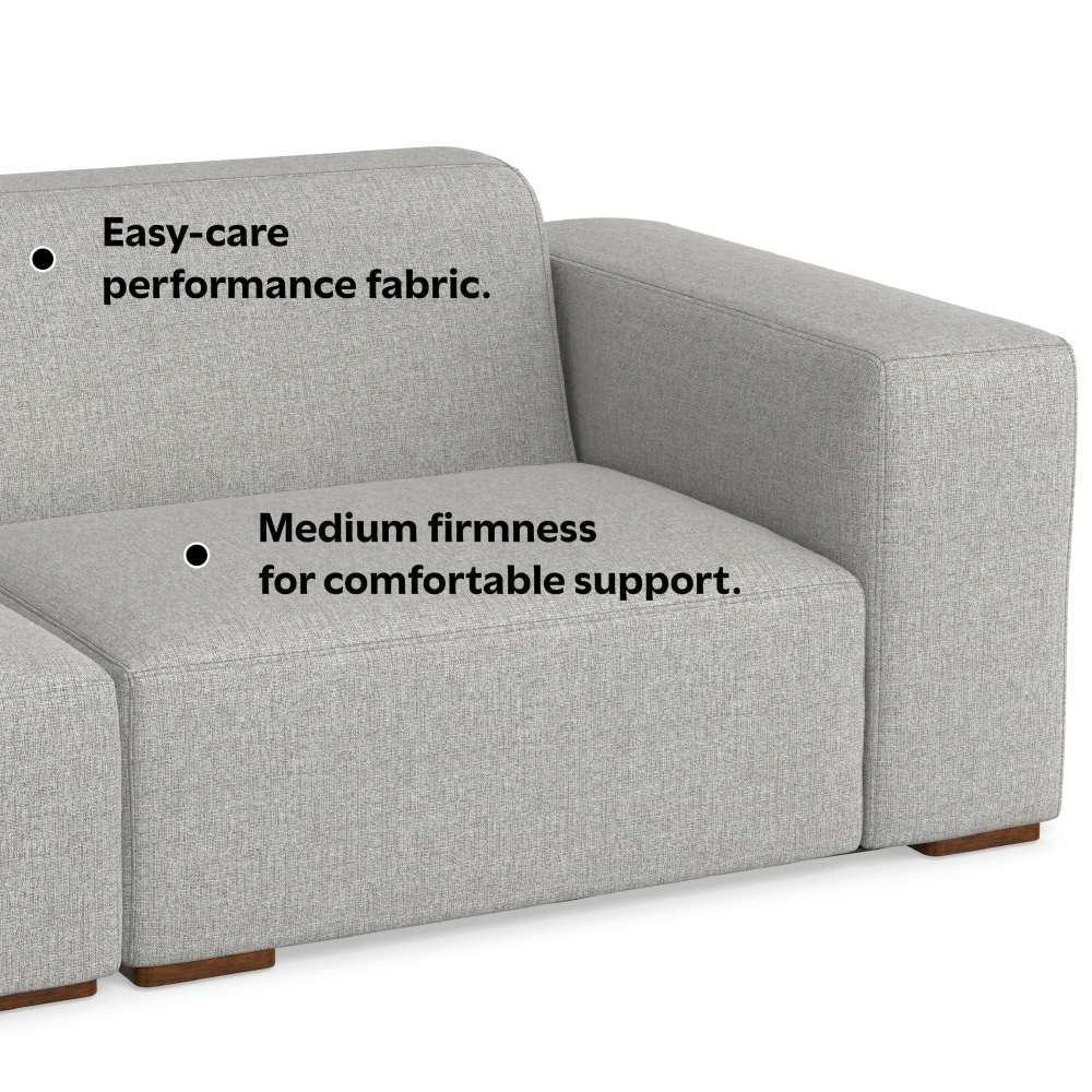 Rex - Handcrafted Sectional Sofa And Ottoman - Best Buy Furniture