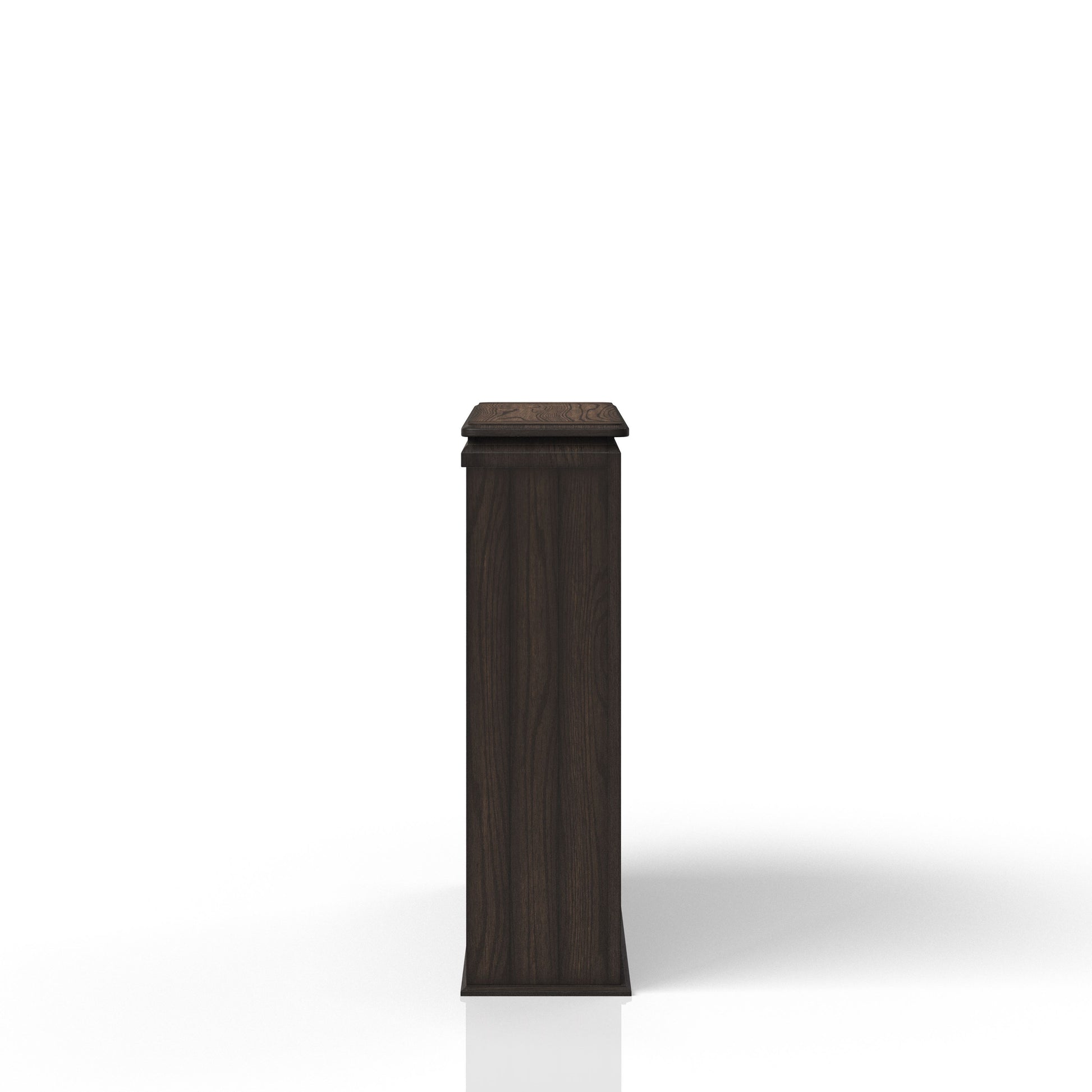 Two Shelf Bookcase Hutch - Chocolate - Best Buy Furniture