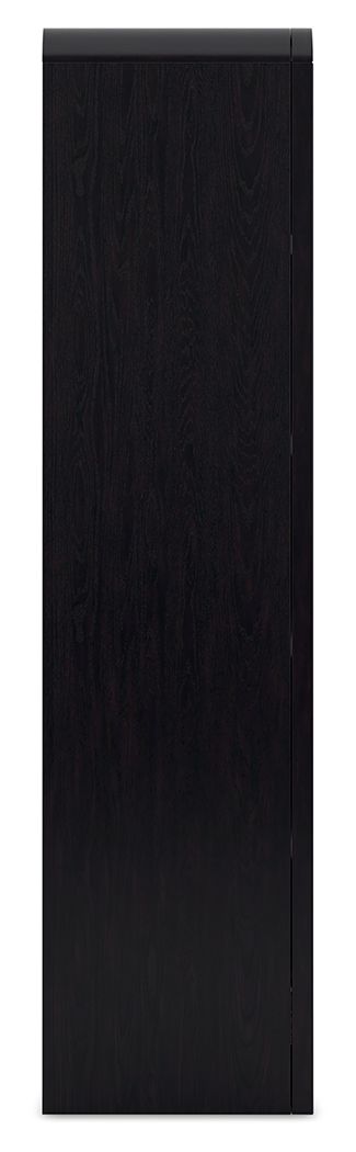 Rowanbeck - Large Bookcase - Black - Best Buy Furniture