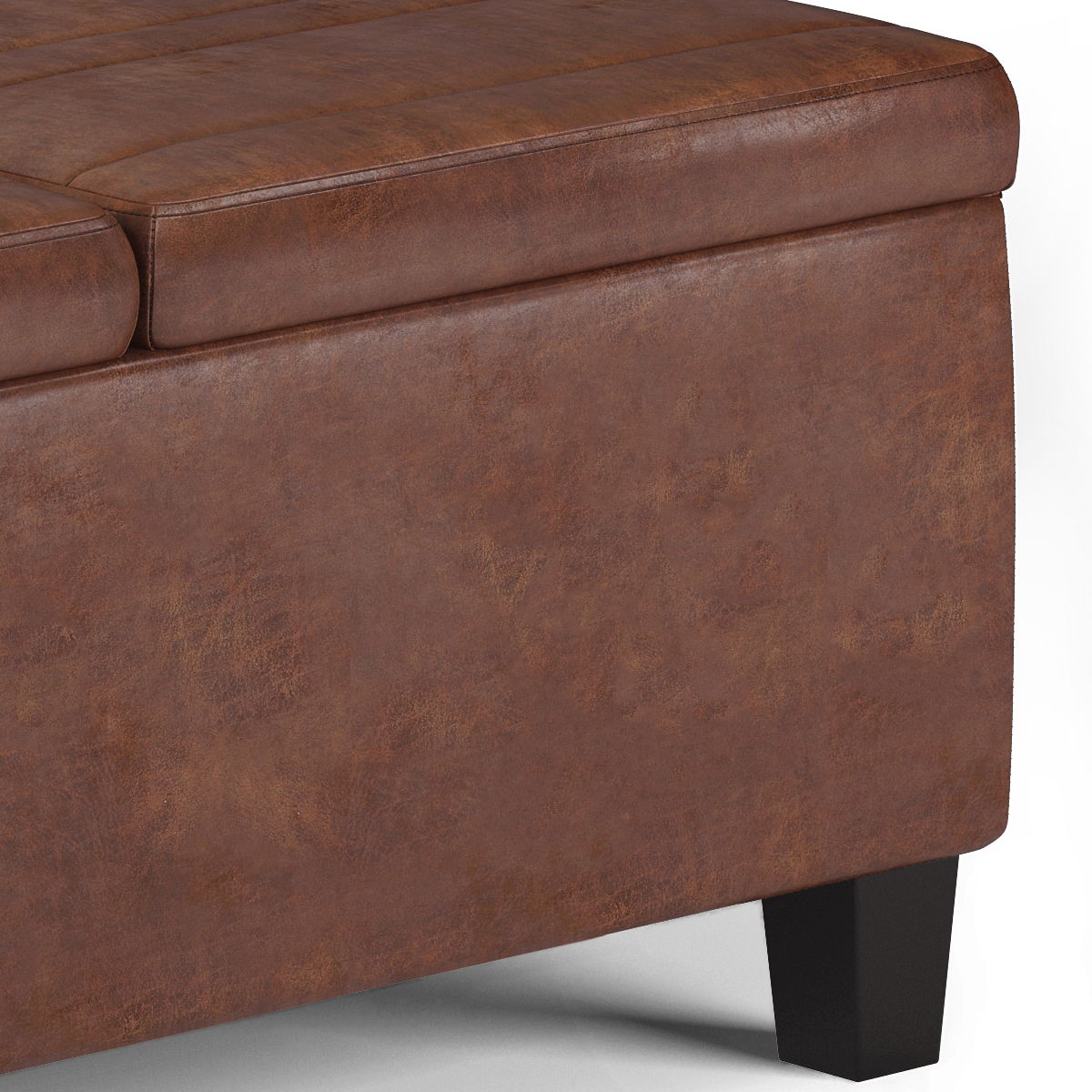 Ellis - Coffee Table Storage Ottoman Contemporary Design - Best Buy Furniture