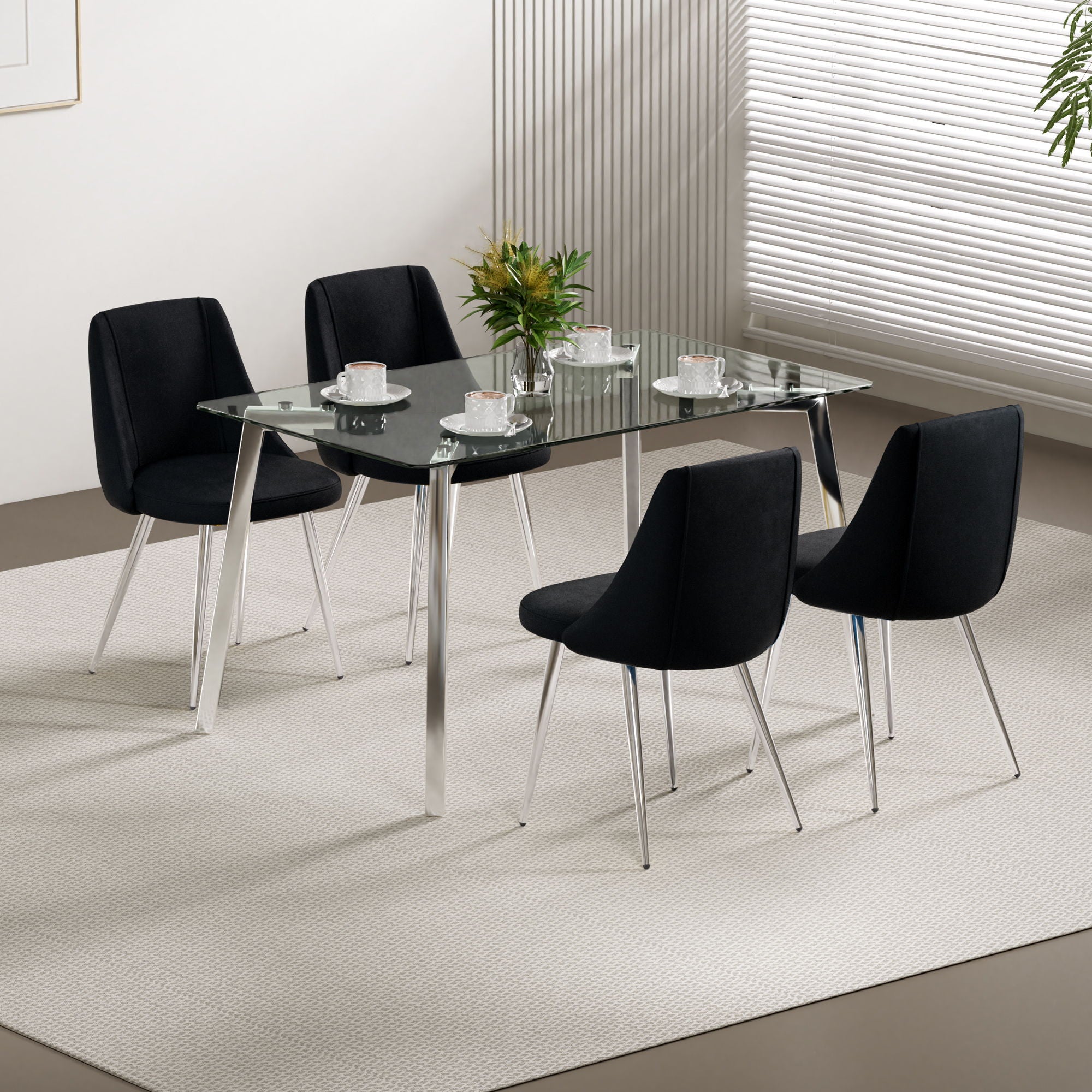 Modern Velvet Dining Chair