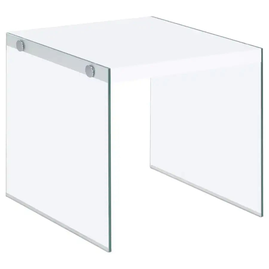 Opal - Rectangular Glass Frame Table