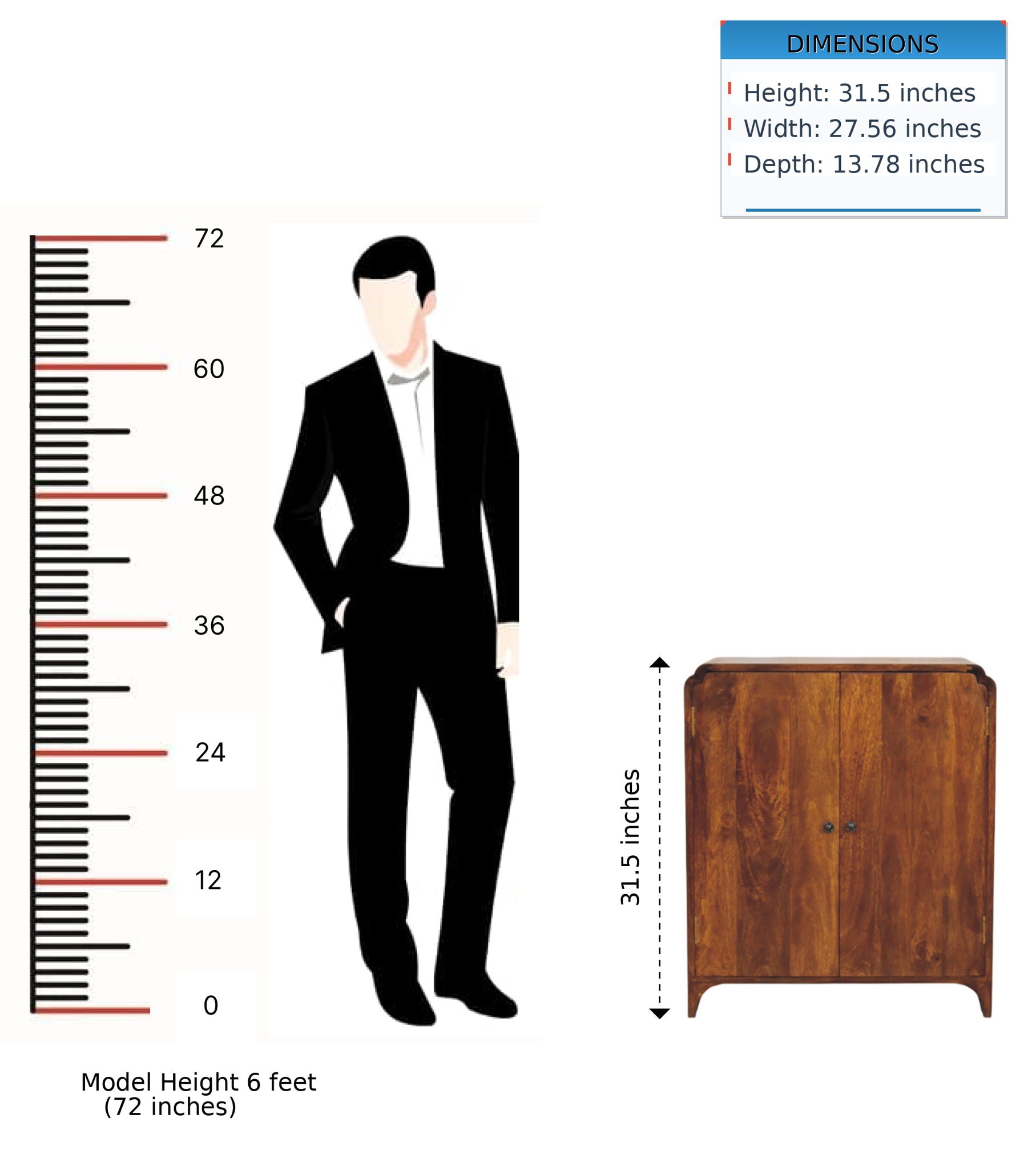 Newton - Cabinet - Brown