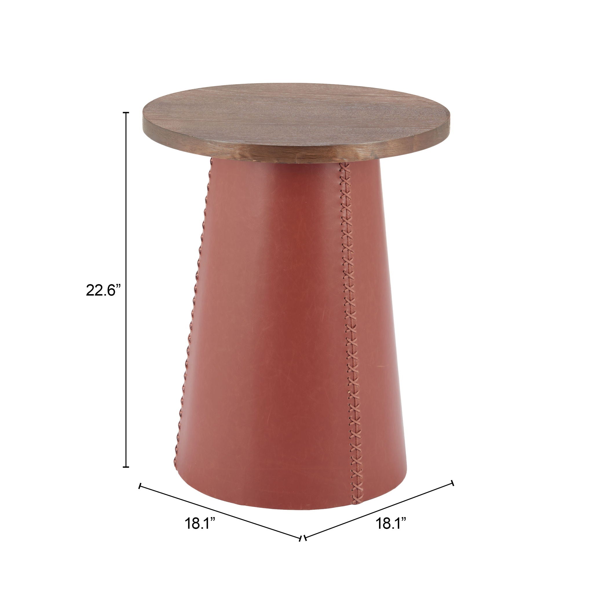 Dikis - Side Table - Brown