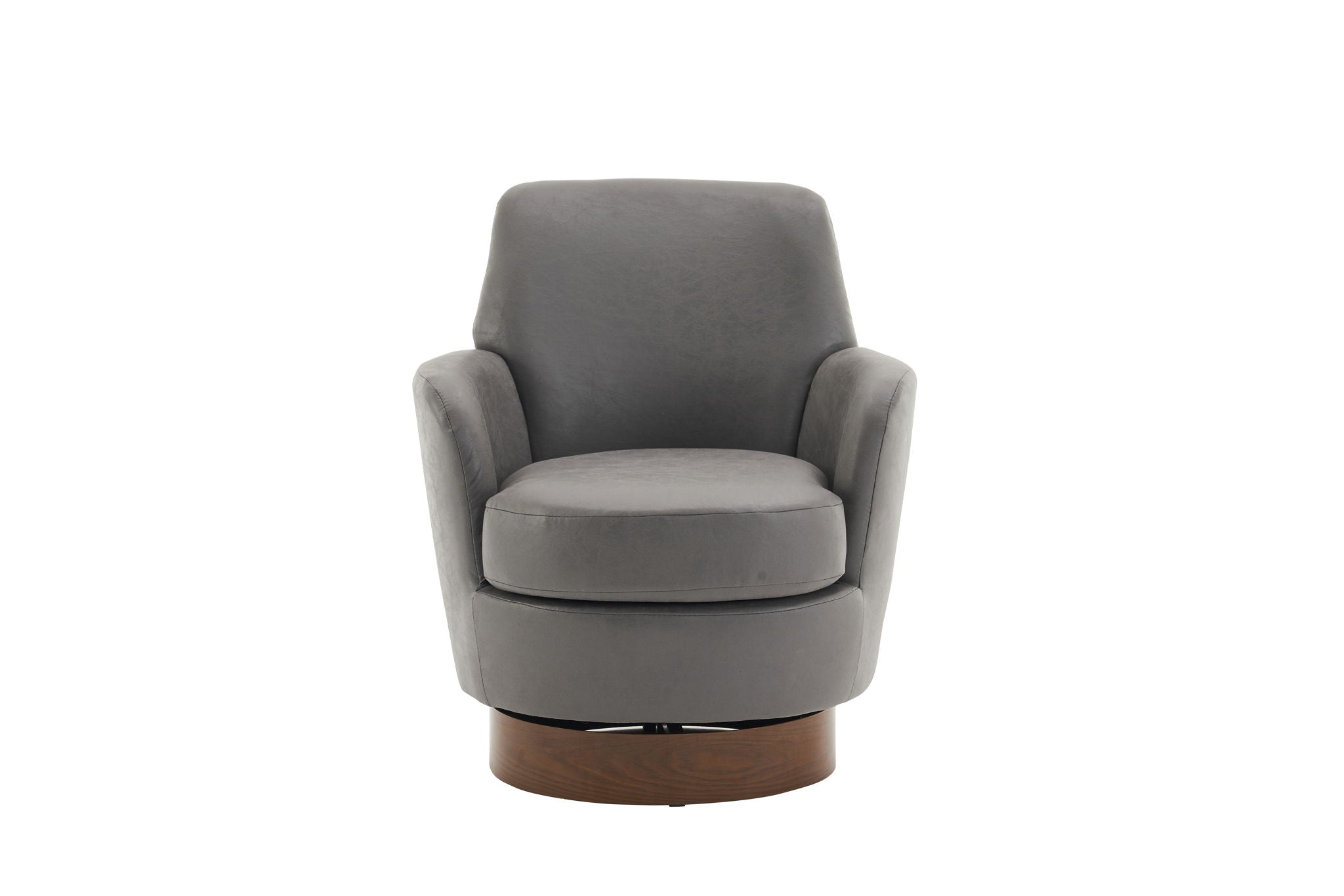 Swivel Accent Chairs Armchair With Stainless Steel Base