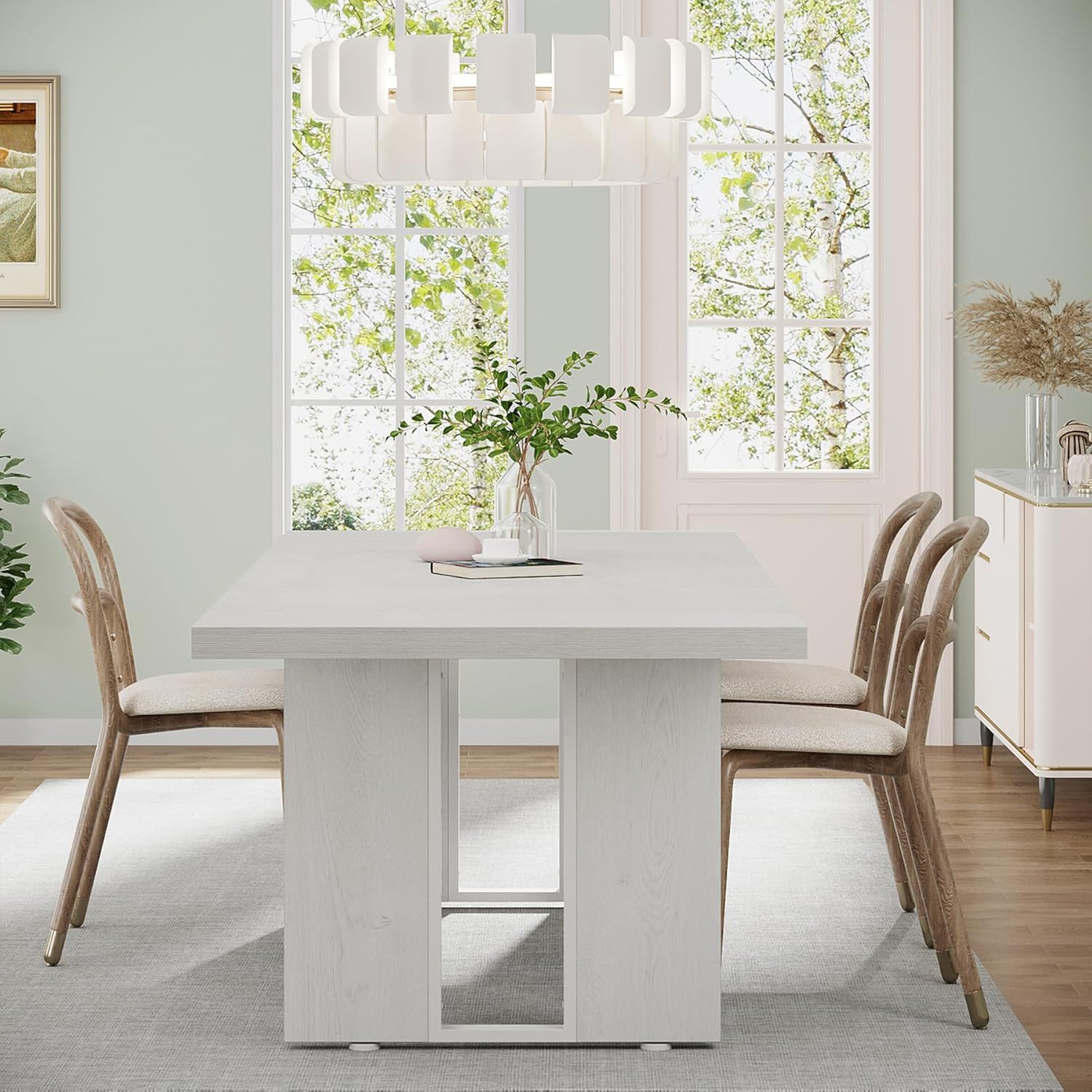 Large Rectangular Kitchen Table