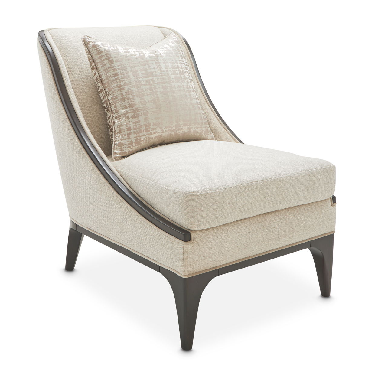 Paris Chic - Accent Chair - Cremini / Espresso