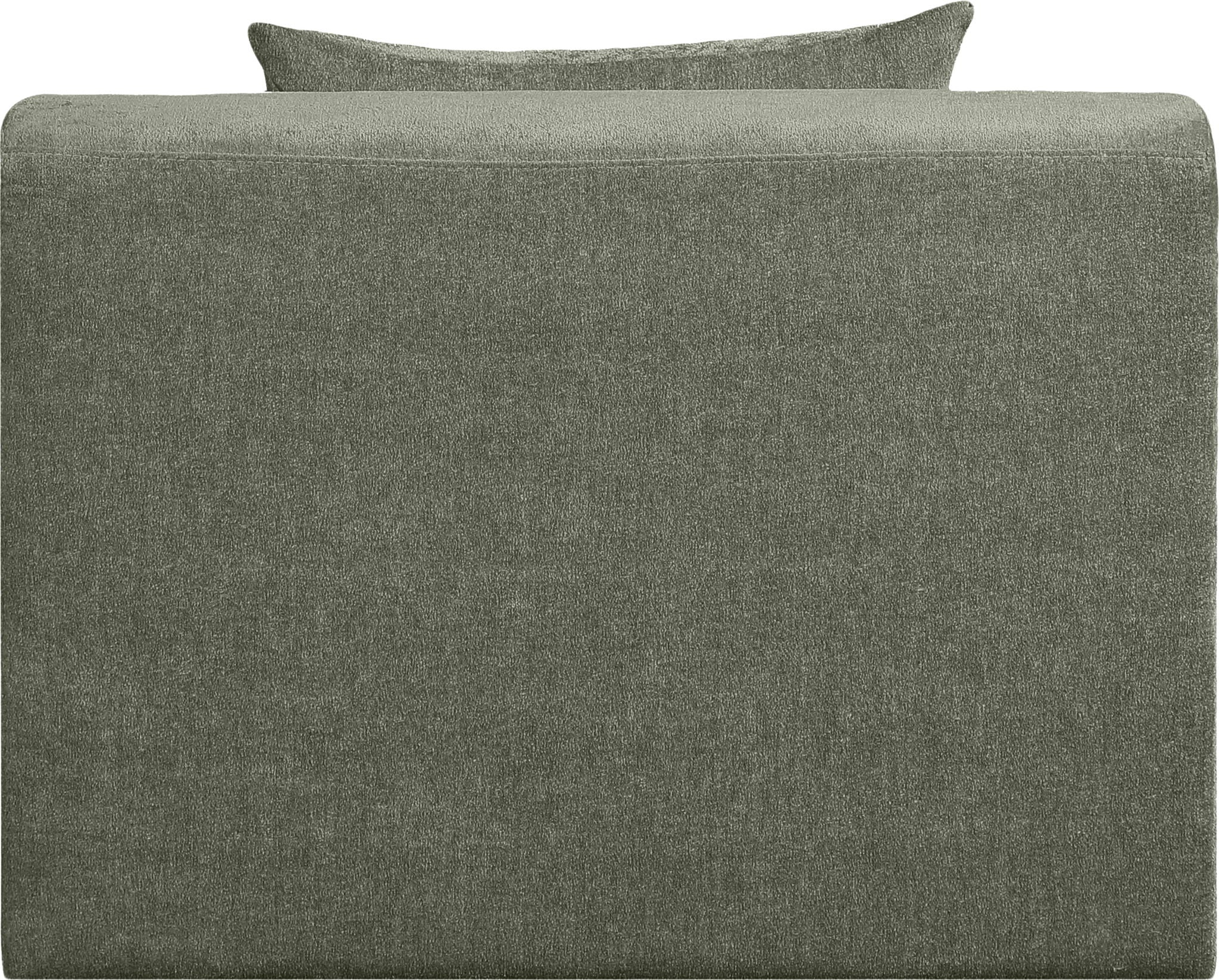 Stellar - Chenille Fabric Upholstered Modular Armless Chair