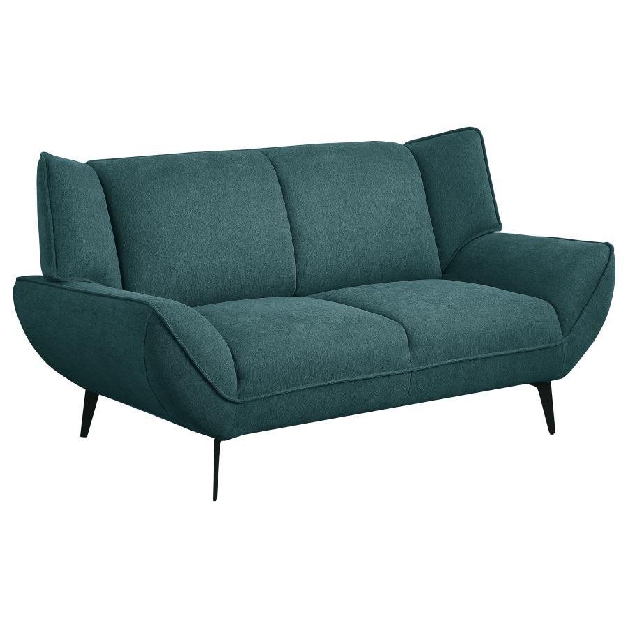 Acton - Upholstered Flared Arm Sofa Set - Best Buy Furniture