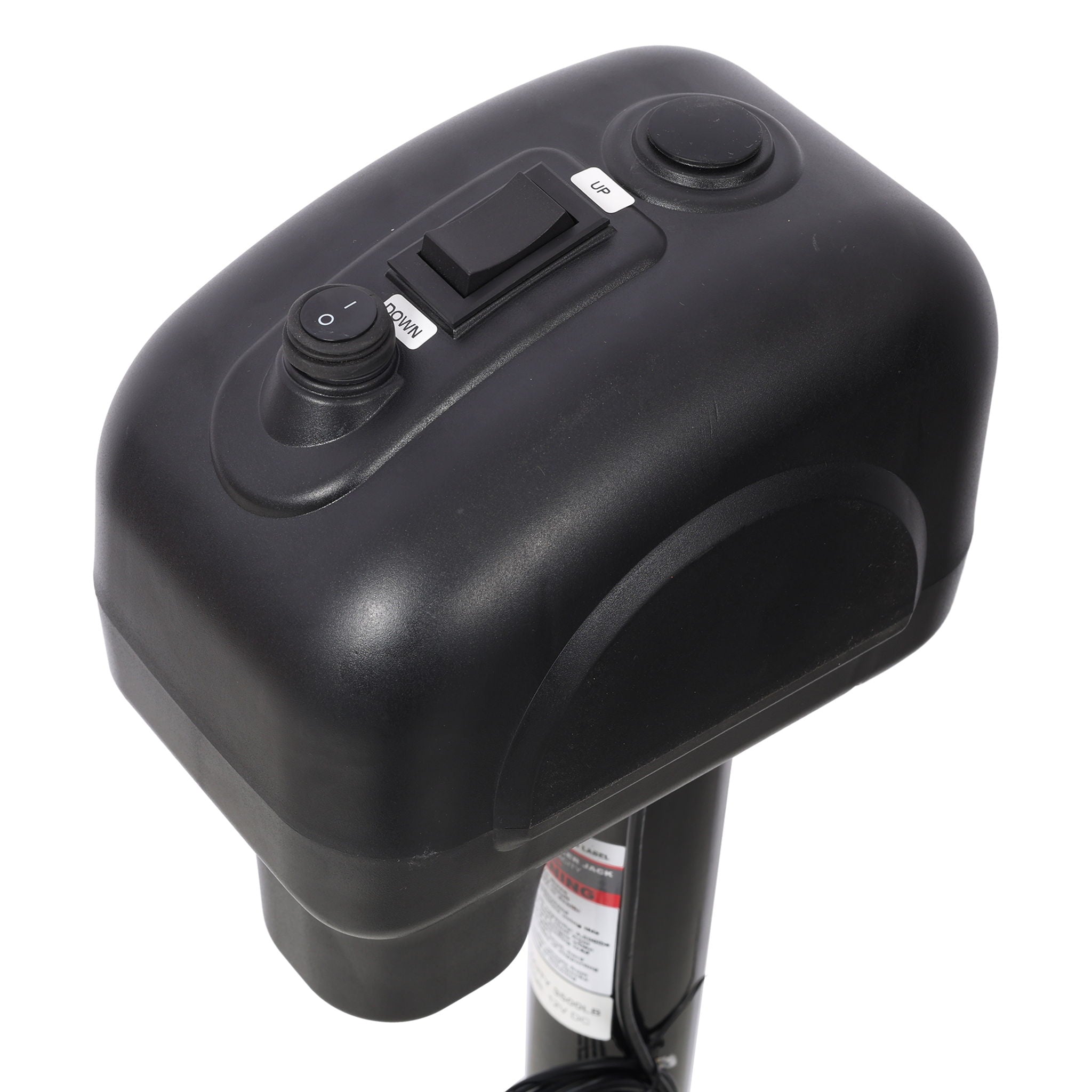 Electric Power Tongue Jack 3500Lbs Capacity With Waterproof Cover For RV Trailer & Camper, 12V Dc - Black