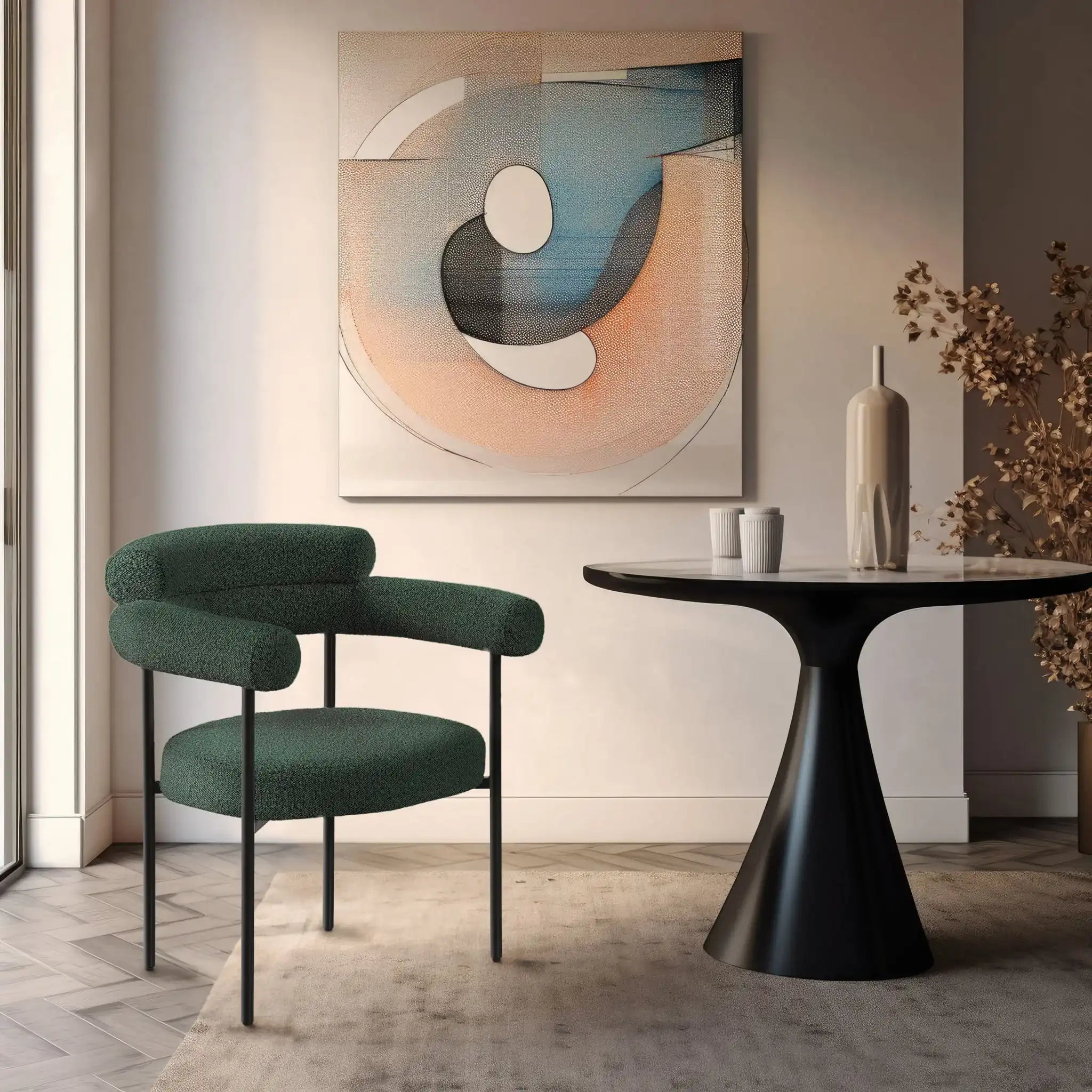 Blake - Dining Chair With Black Legs (Set of 2)