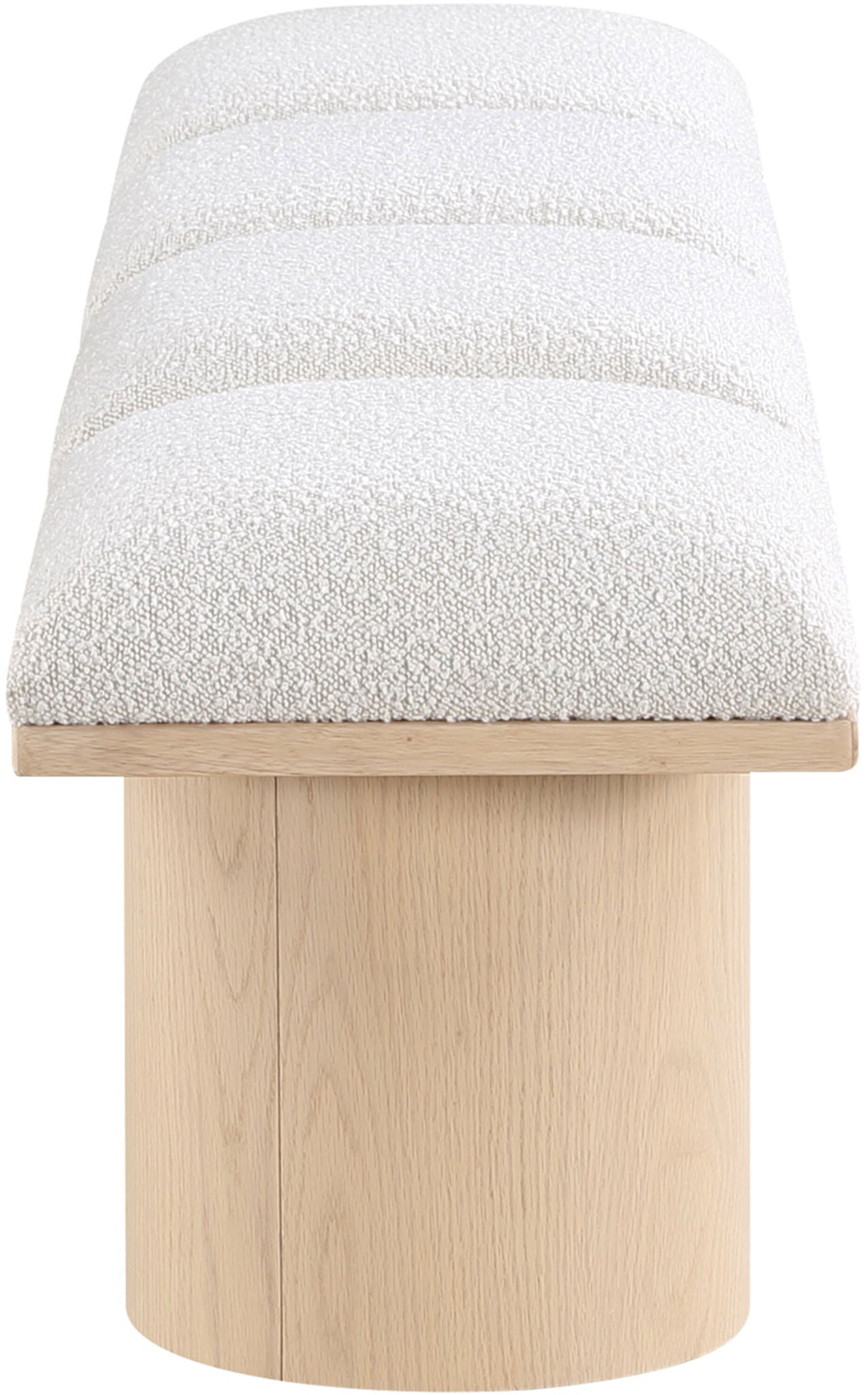 Pavilion - 4 Piece Modular Bench With Natural Base