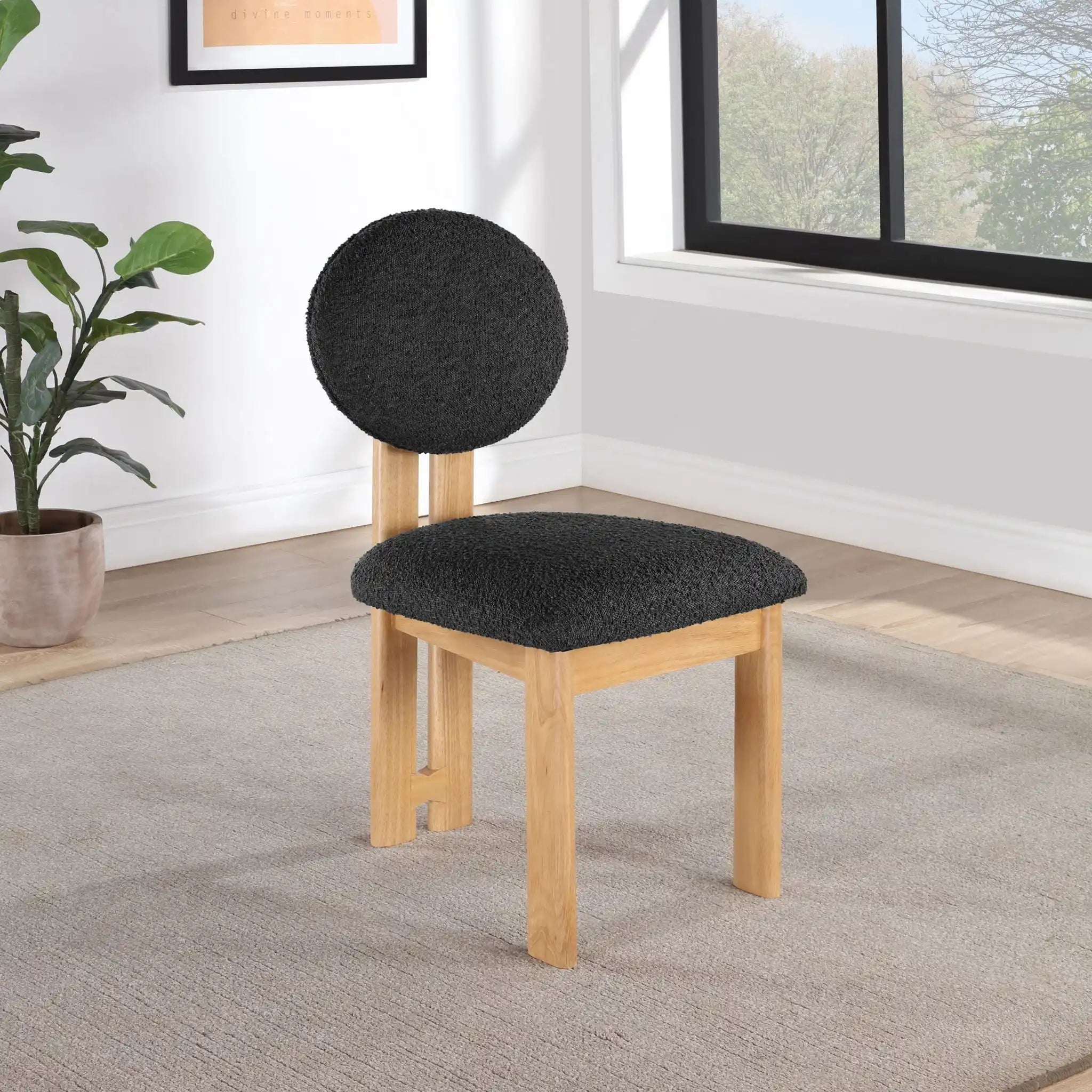 Napa - Dining Chair With Natural Legs (Set of 2)