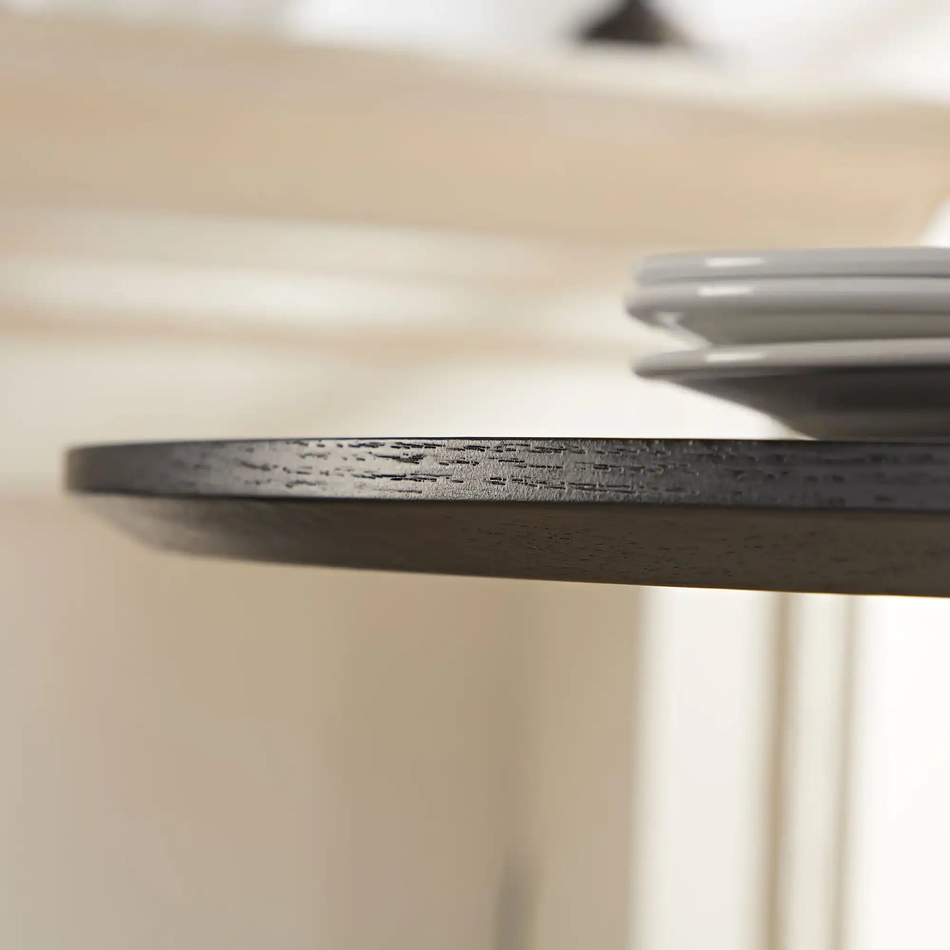 47.24" Black MDF Dining Table for Small Spaces - Best Buy Furniture