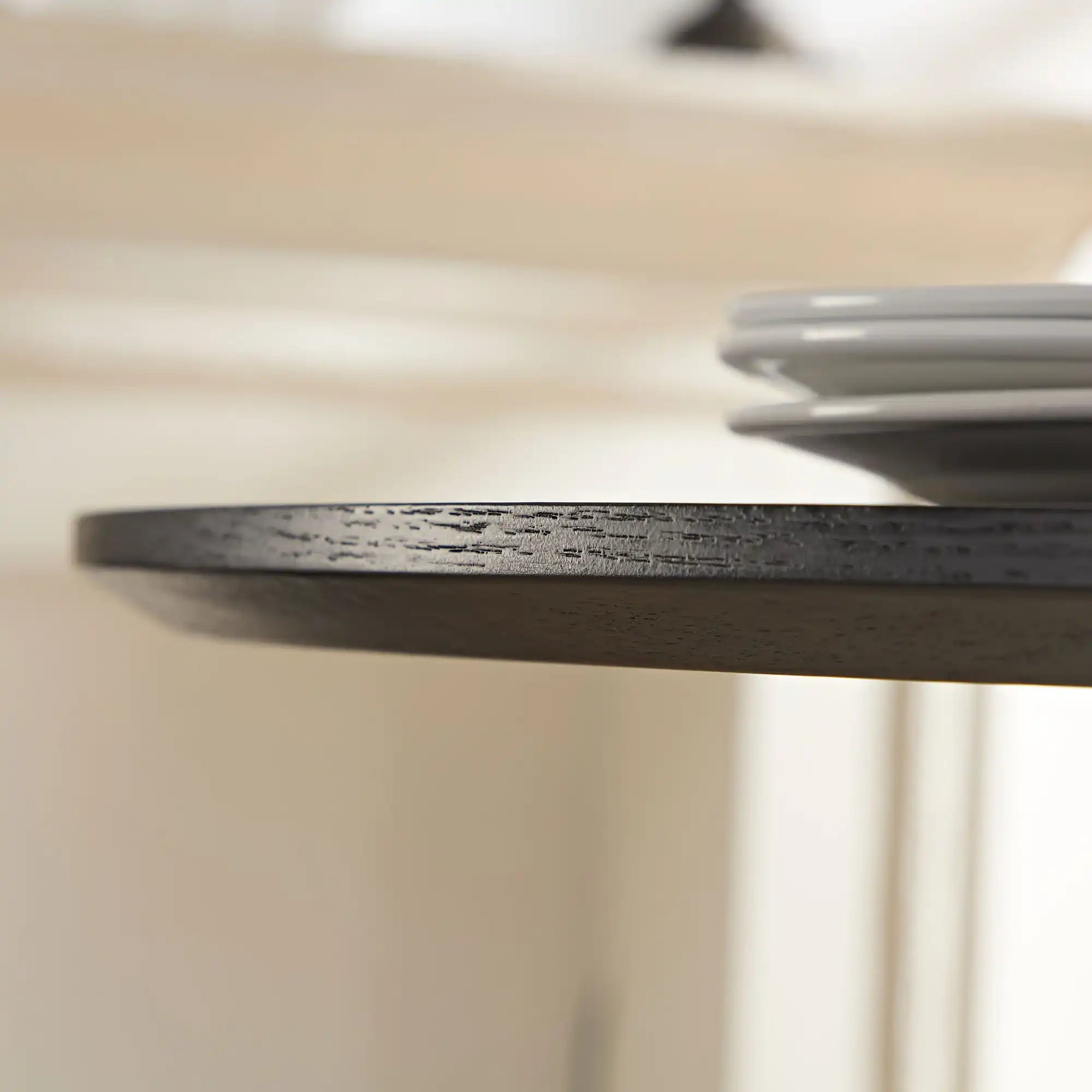 47.24" Black MDF Dining Table for Small Spaces - Best Buy Furniture