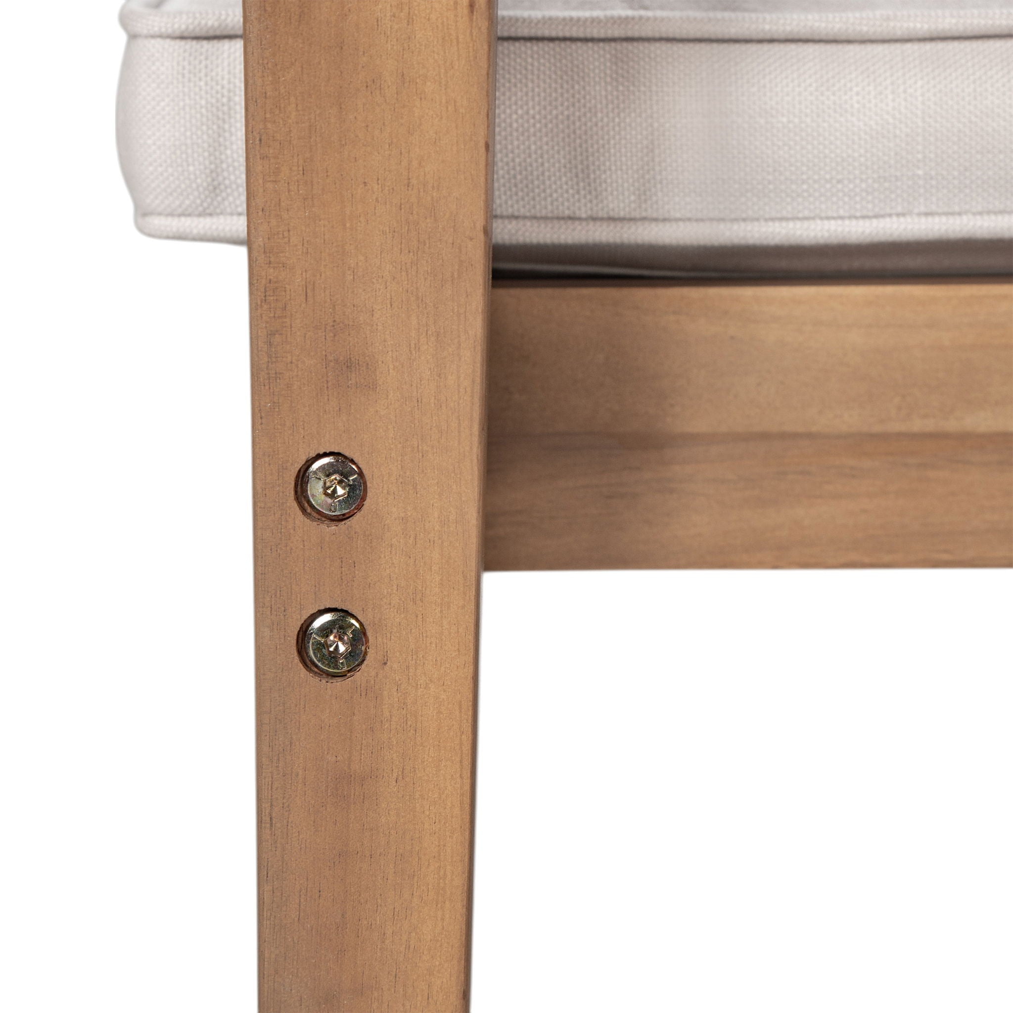 7 Piece Patio Furniture Set Acacia Wood Table And 6 Heavy Duty Cushioned Chairs