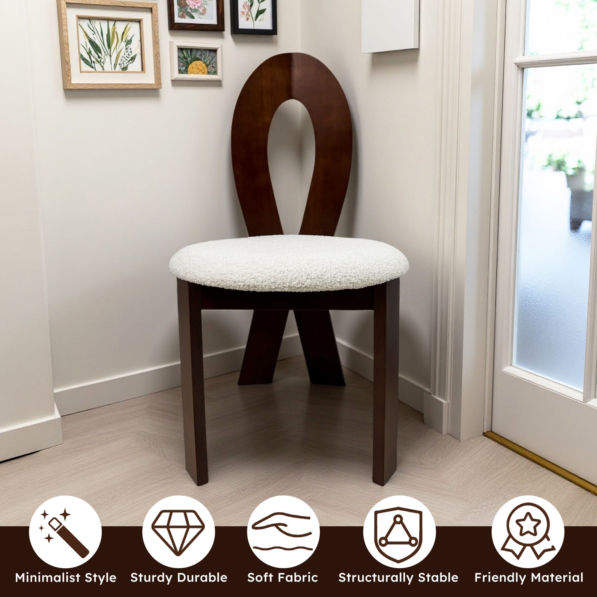 Key Design Dining Chairs (Set of 2)