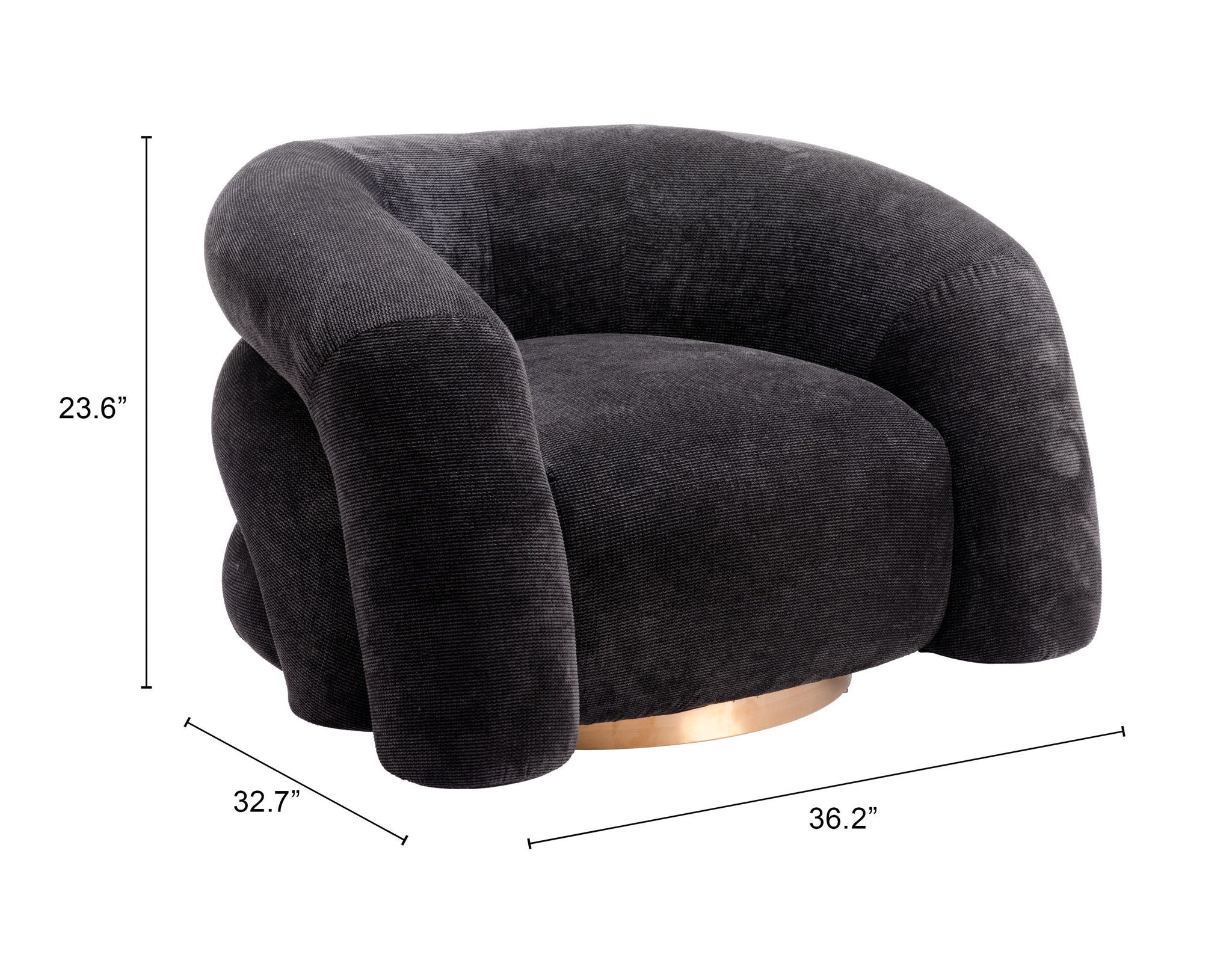 Havn - Accent Chair - Black