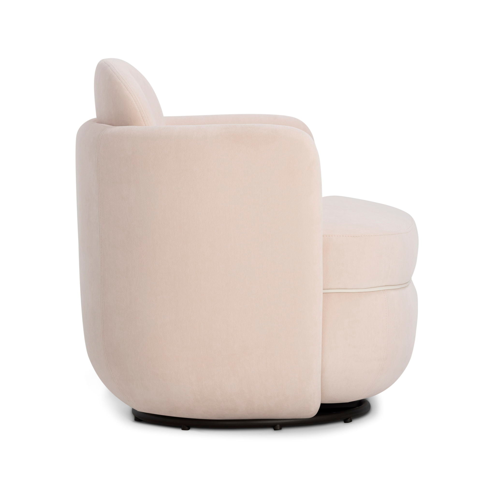 Wolfie - Velvet Swivel Chair