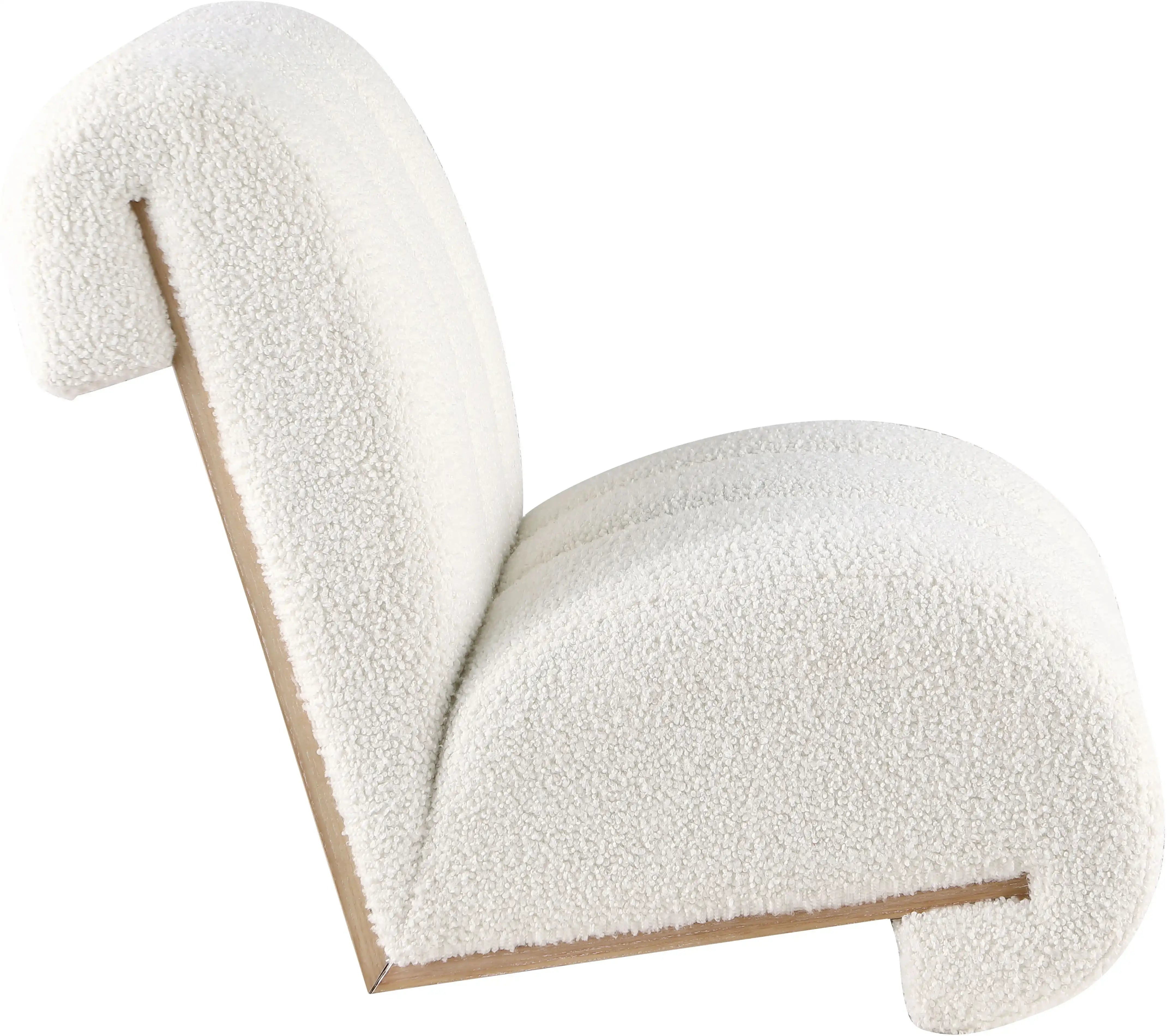 Swoon - Accent Chair With Natural Base