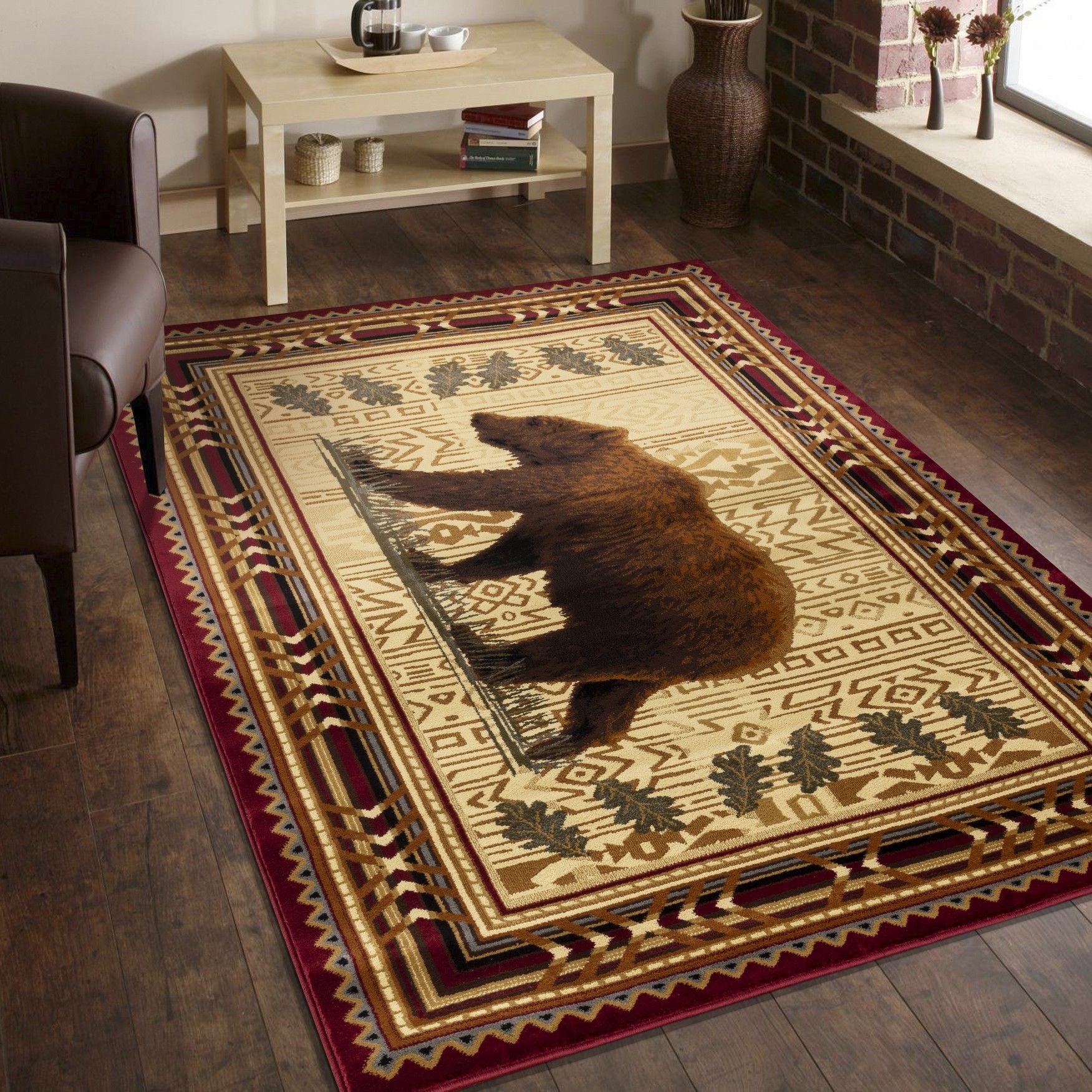 Nature's Nest - GC_CBL3007 Lodge Area Rug - Best Buy Furniture
