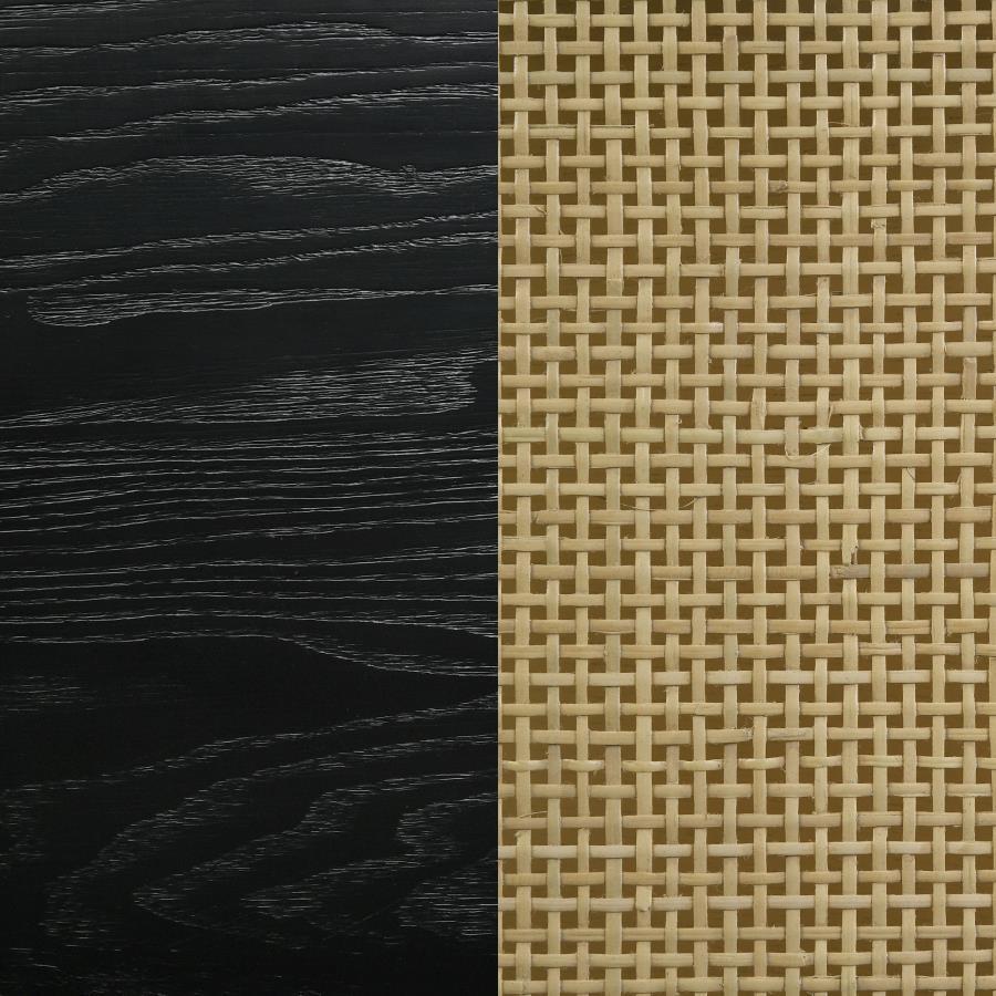 Arini - Cane Weave Full Length Standing Floor Mirror