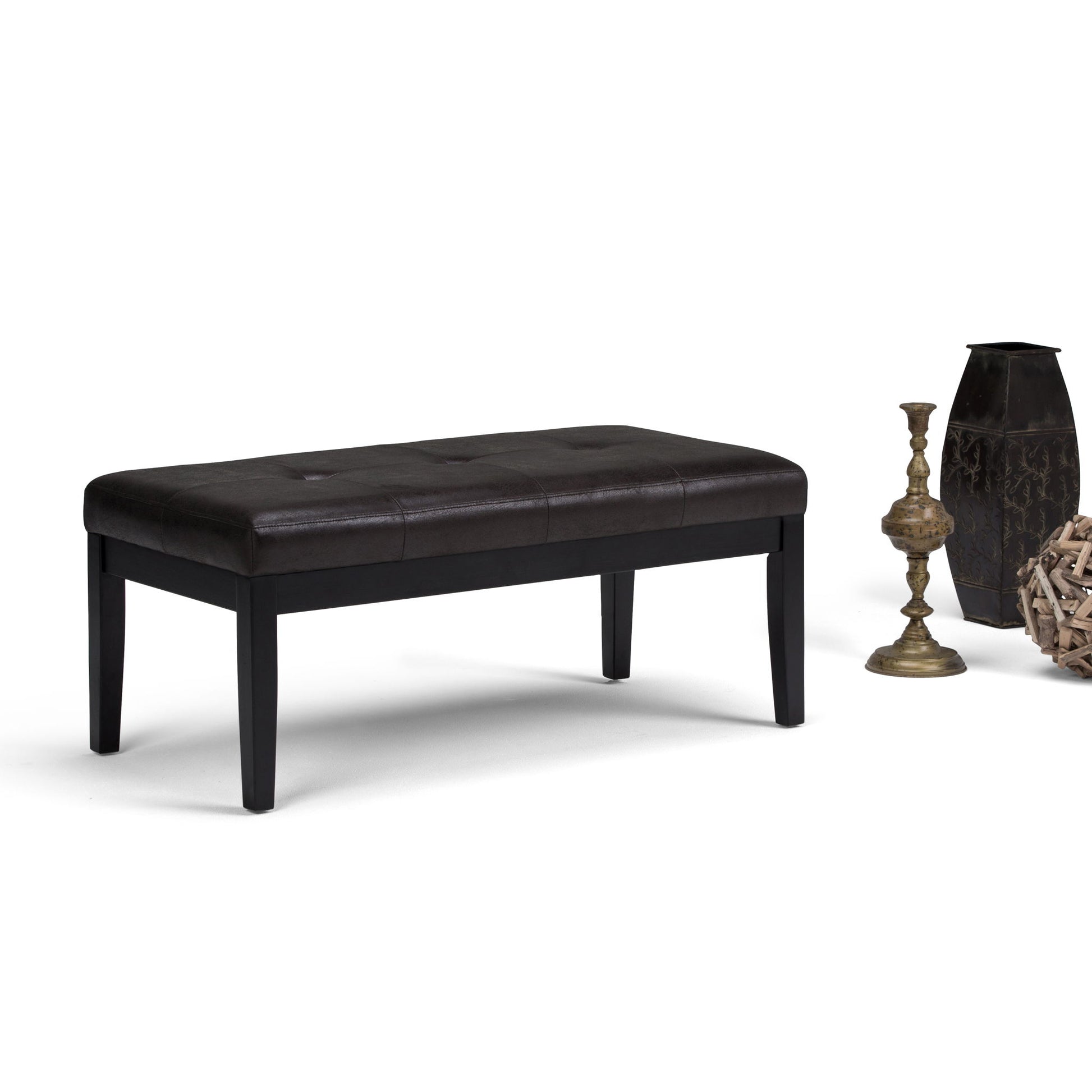 Lacey - Upholstered Tufted Ottoman Bench - Best Buy Furniture