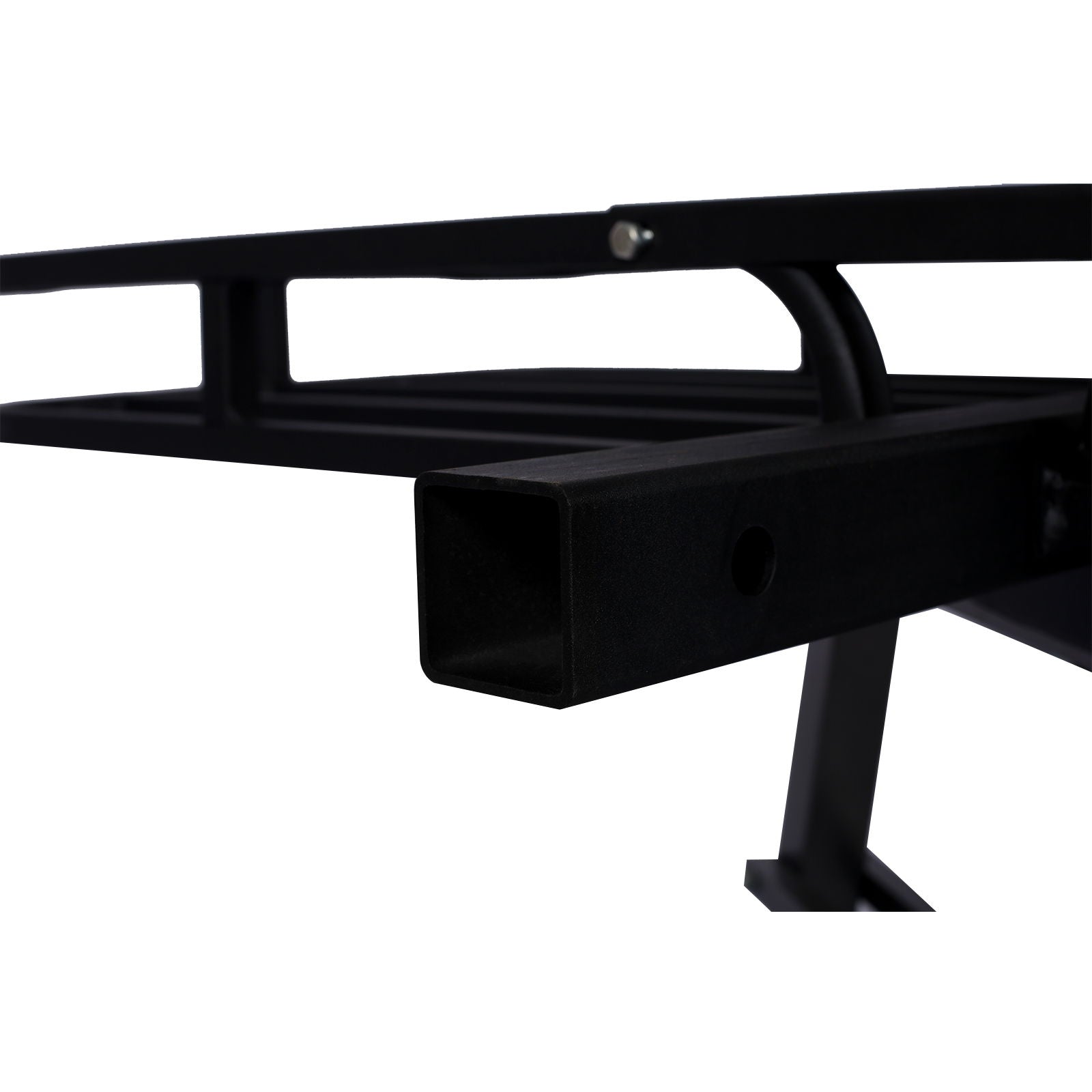 Heavy Duty Steel Hitch Mount Cargo Carrier Rack For SUV, Truck, Car With 2" Receiver - Black