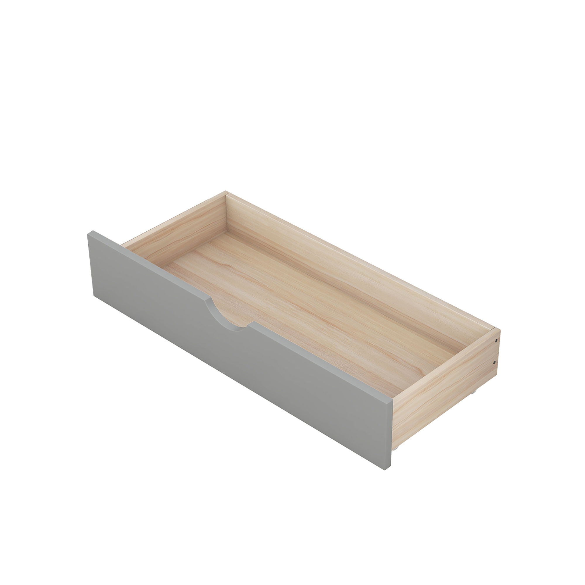 Daybed With Shelves, Drawers And Built In Charging Station