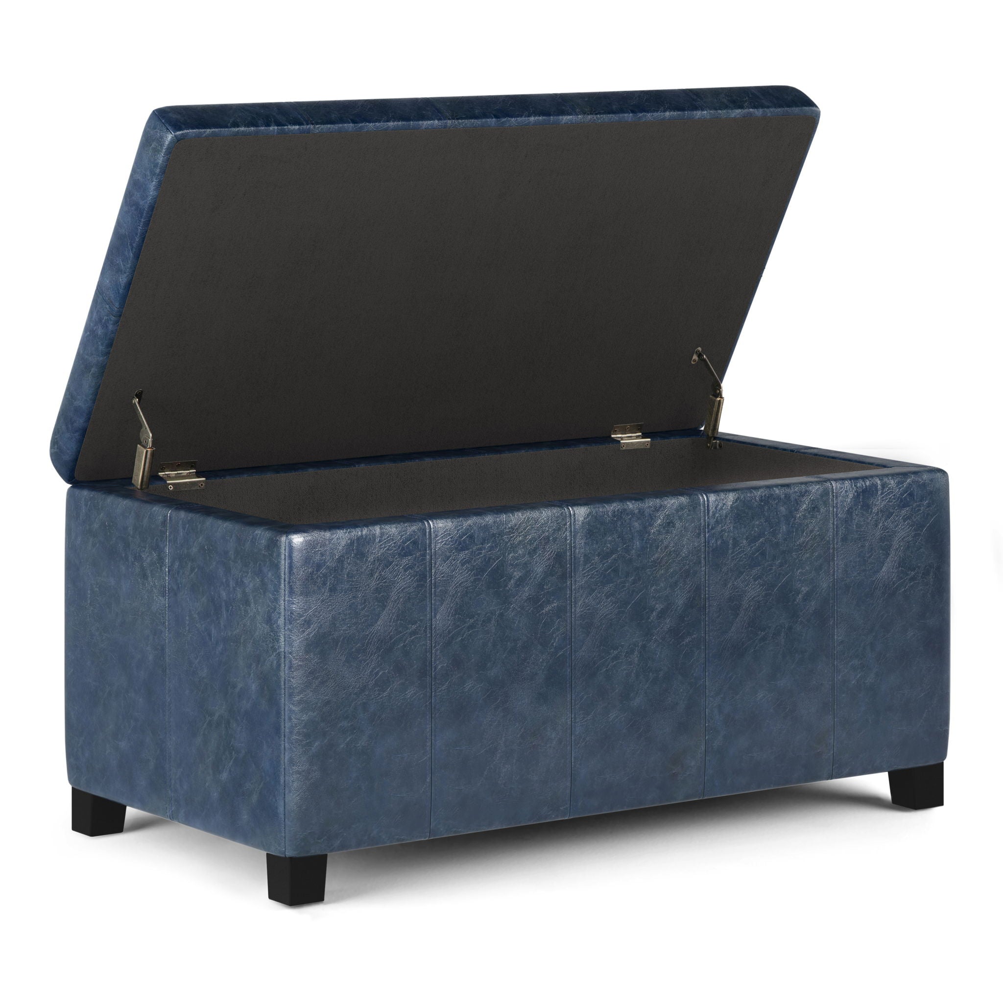 Dover - Upholstered Storage Ottoman Bench - Best Buy Furniture
