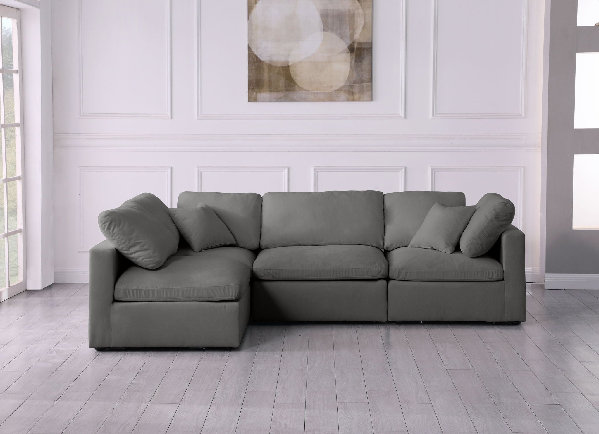 Plush - 4 Piece Modular Sectional