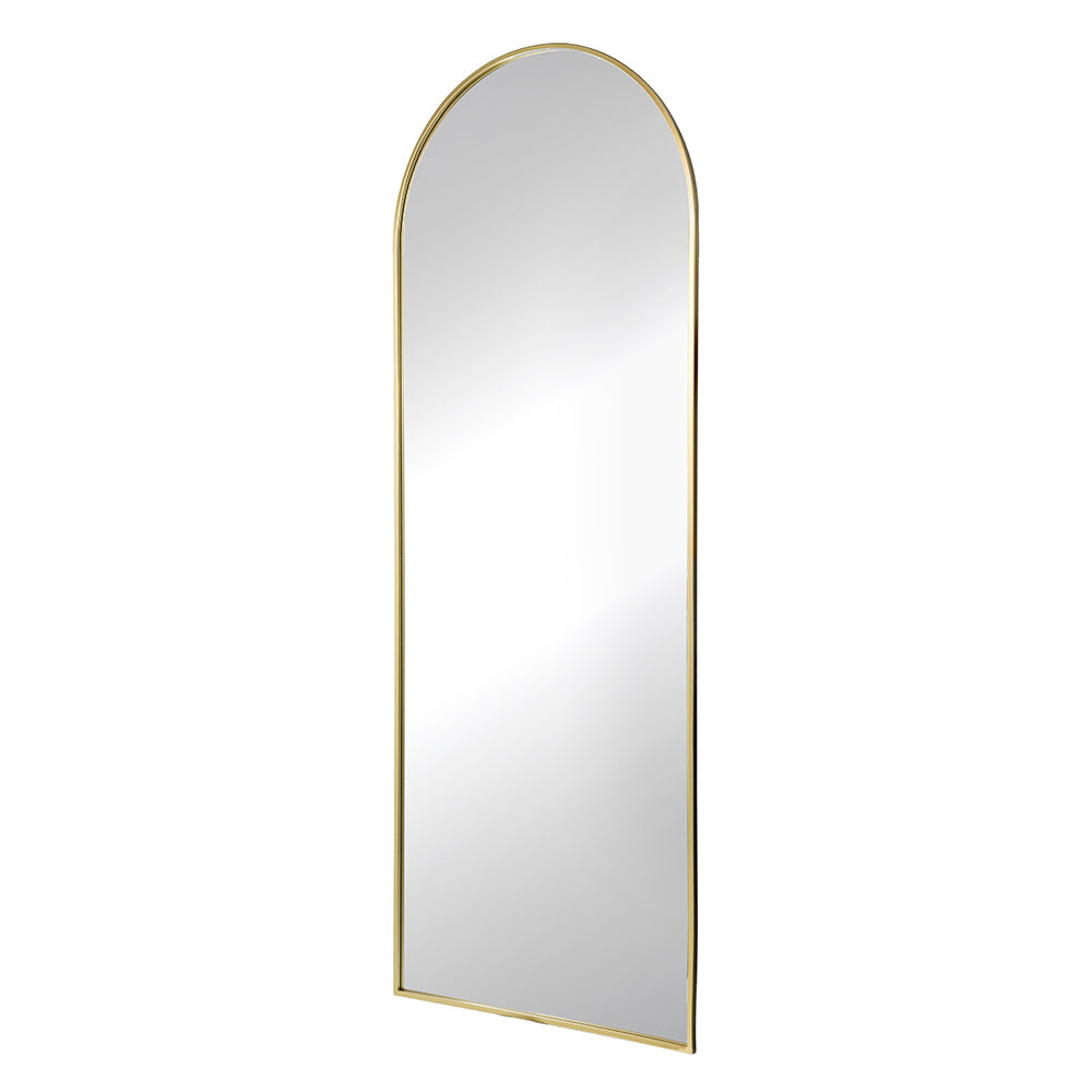 28x1x74' Celine Gold Arch Body Mirror