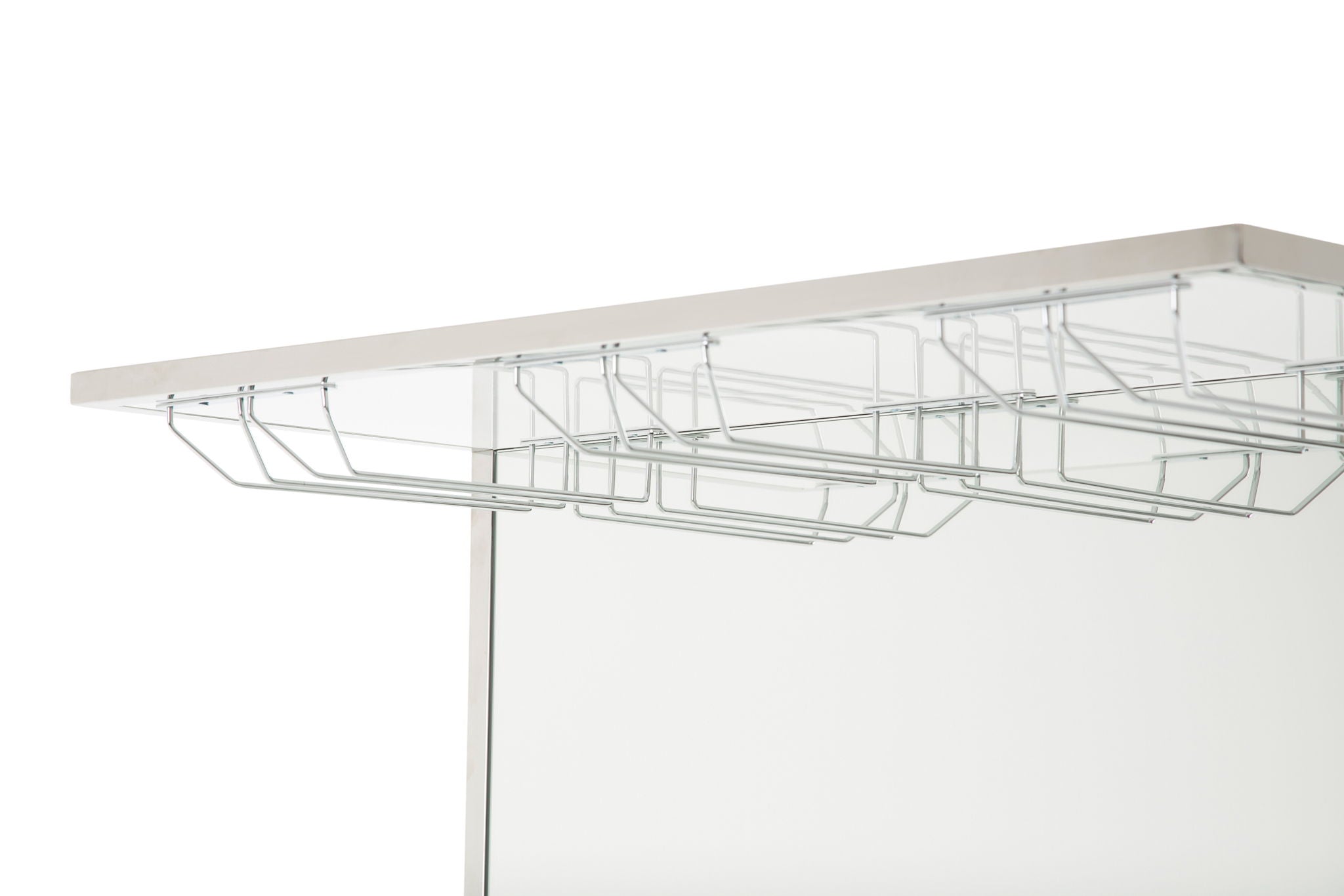 State St. - Wall Bar - Glossy White