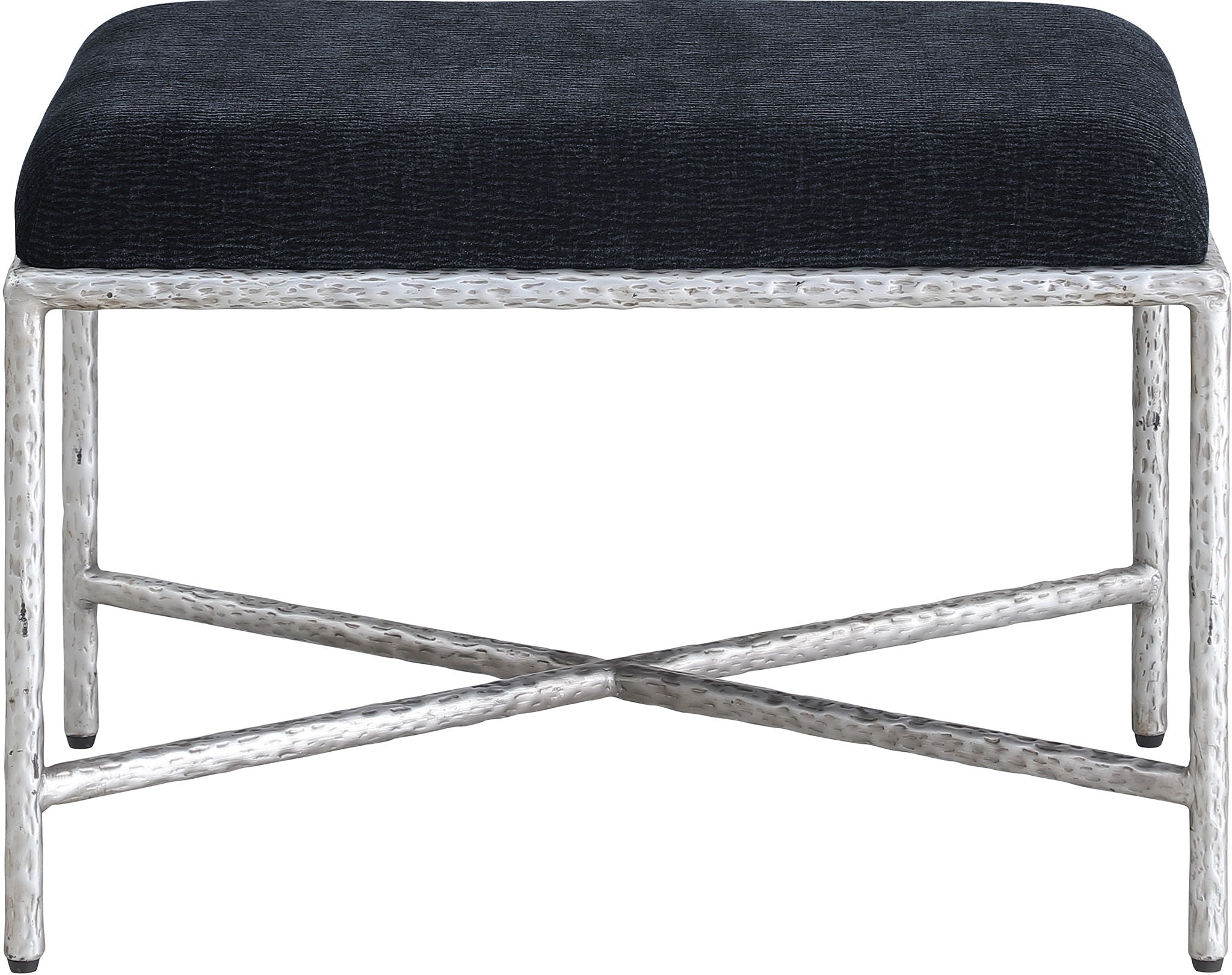 Valley - Bench With Silver Frame