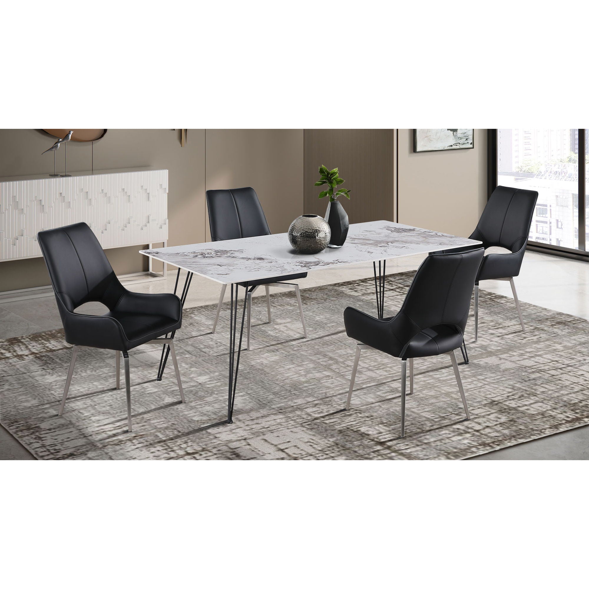 Jack - Dining Chair With 180 Degree Swivel Mechanism (Set of 2)