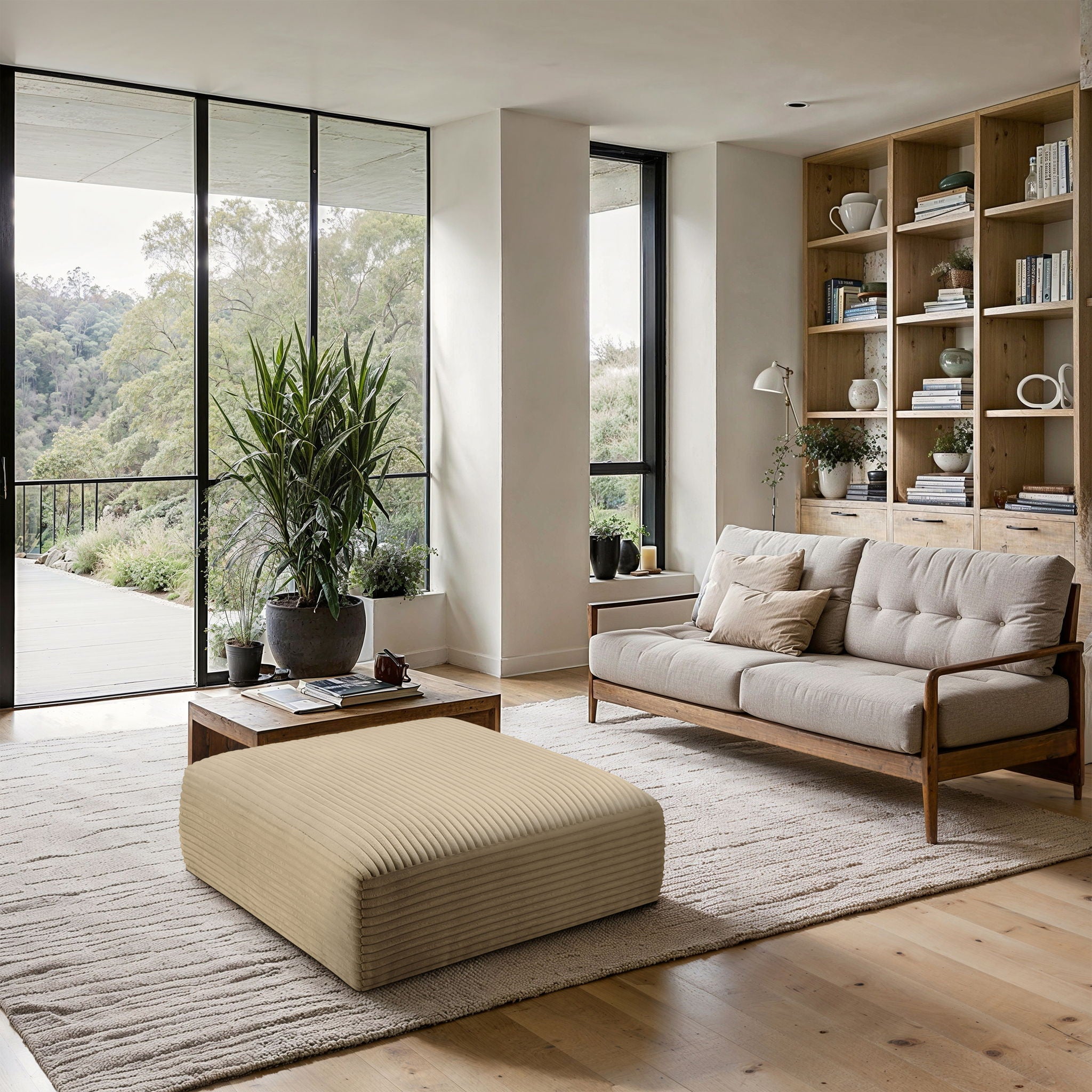 Shaggy - Ottoman - Best Buy Furniture