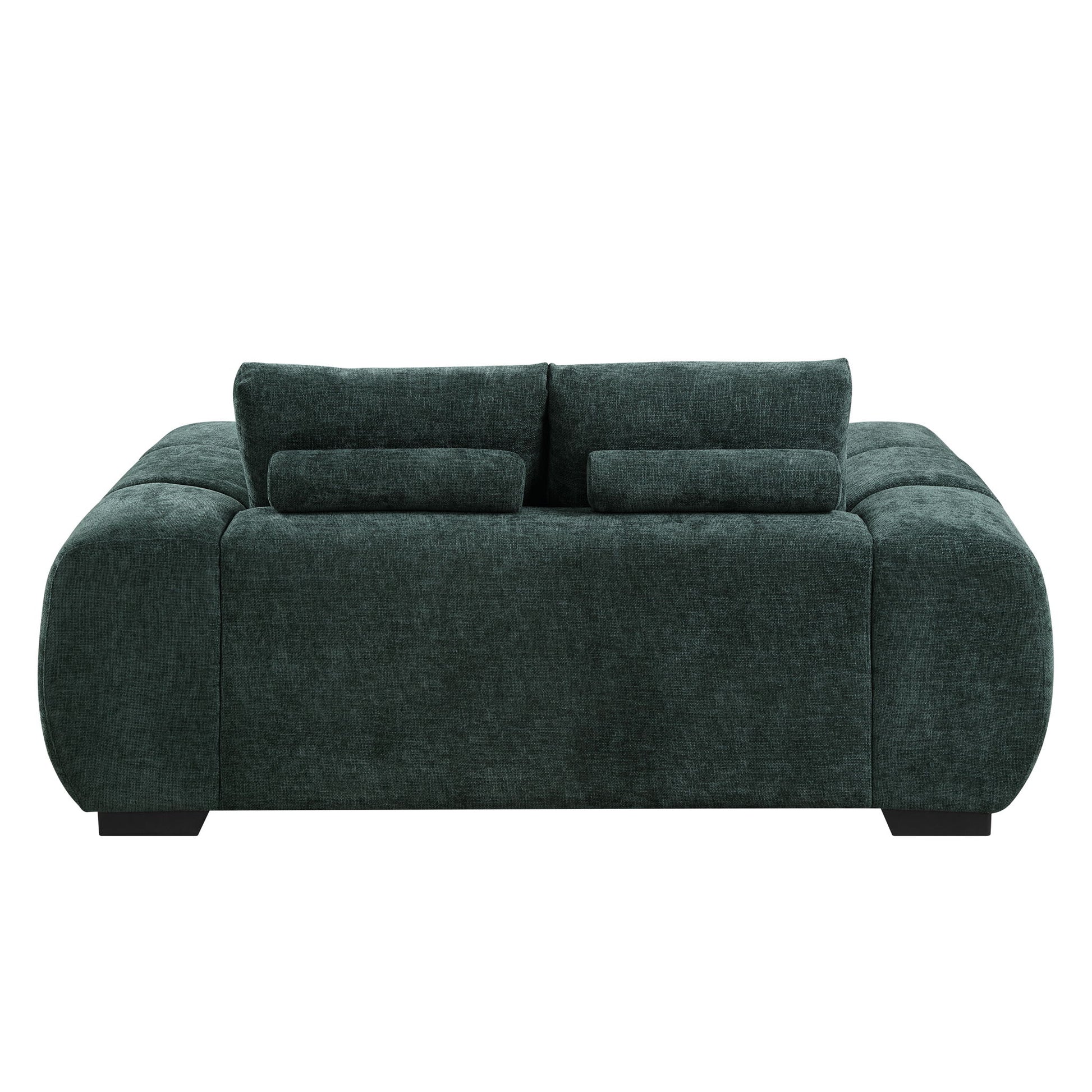 Ferrand - 2 Pieces Green Living Room Sofa & Loveseat Set - Green - Best Buy Furniture